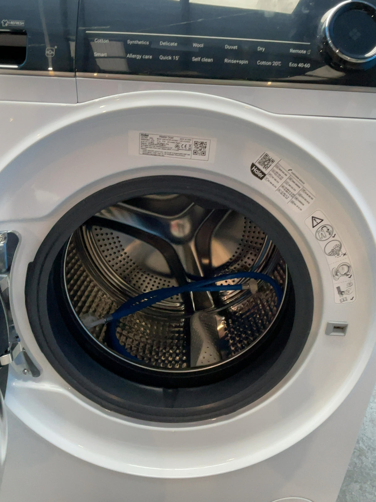 #GRC-169-213 - Haier Washer Dryer – 10kg Wash, 6kg Dry, 1400rpm, WiFi Connected, White