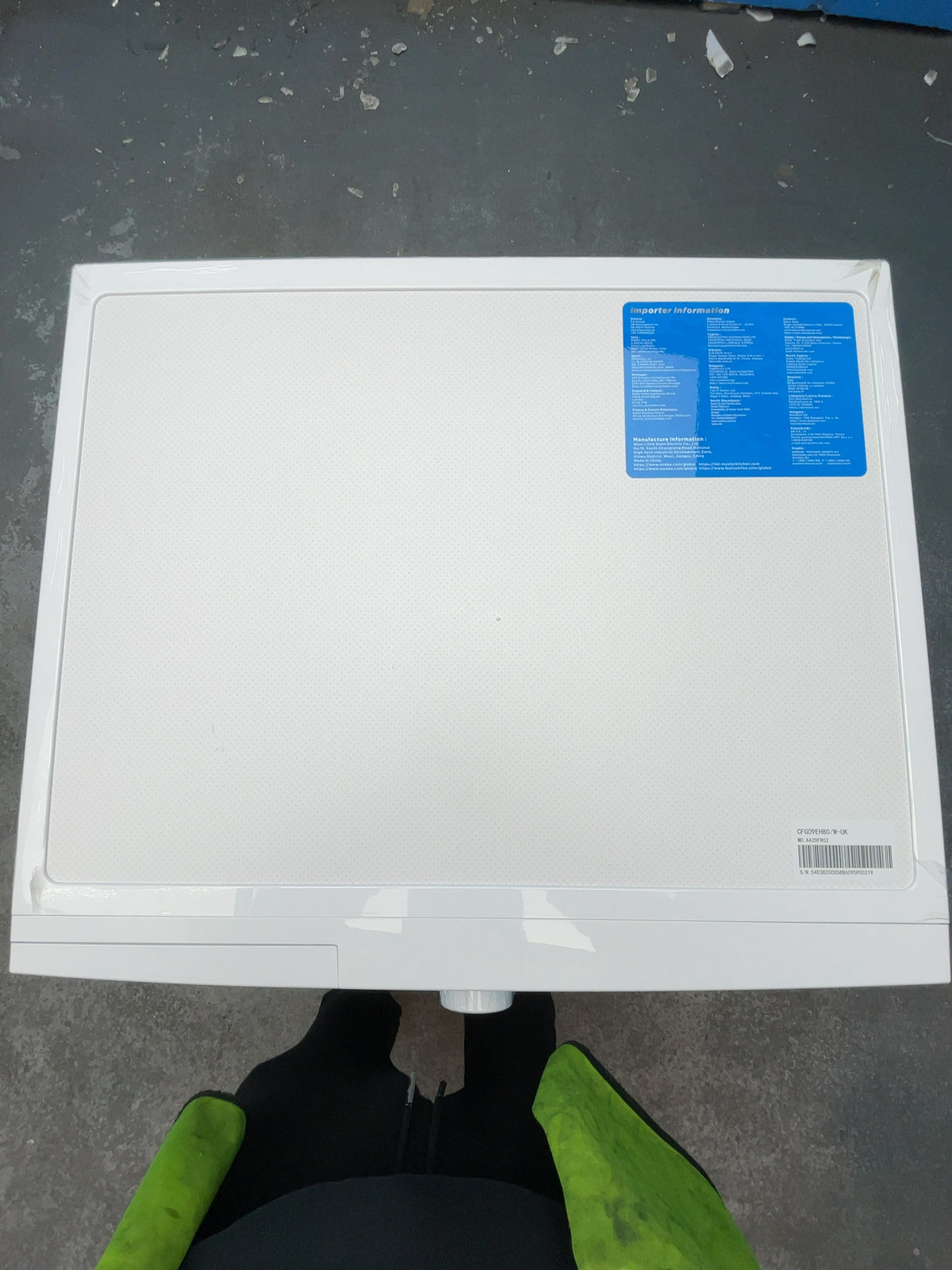 #GRC-169-260 - Comfee 8kg Heat Pump Tumble Dryer – 16 Programmes, Auto Dry Sensor, Anti-Crease, White