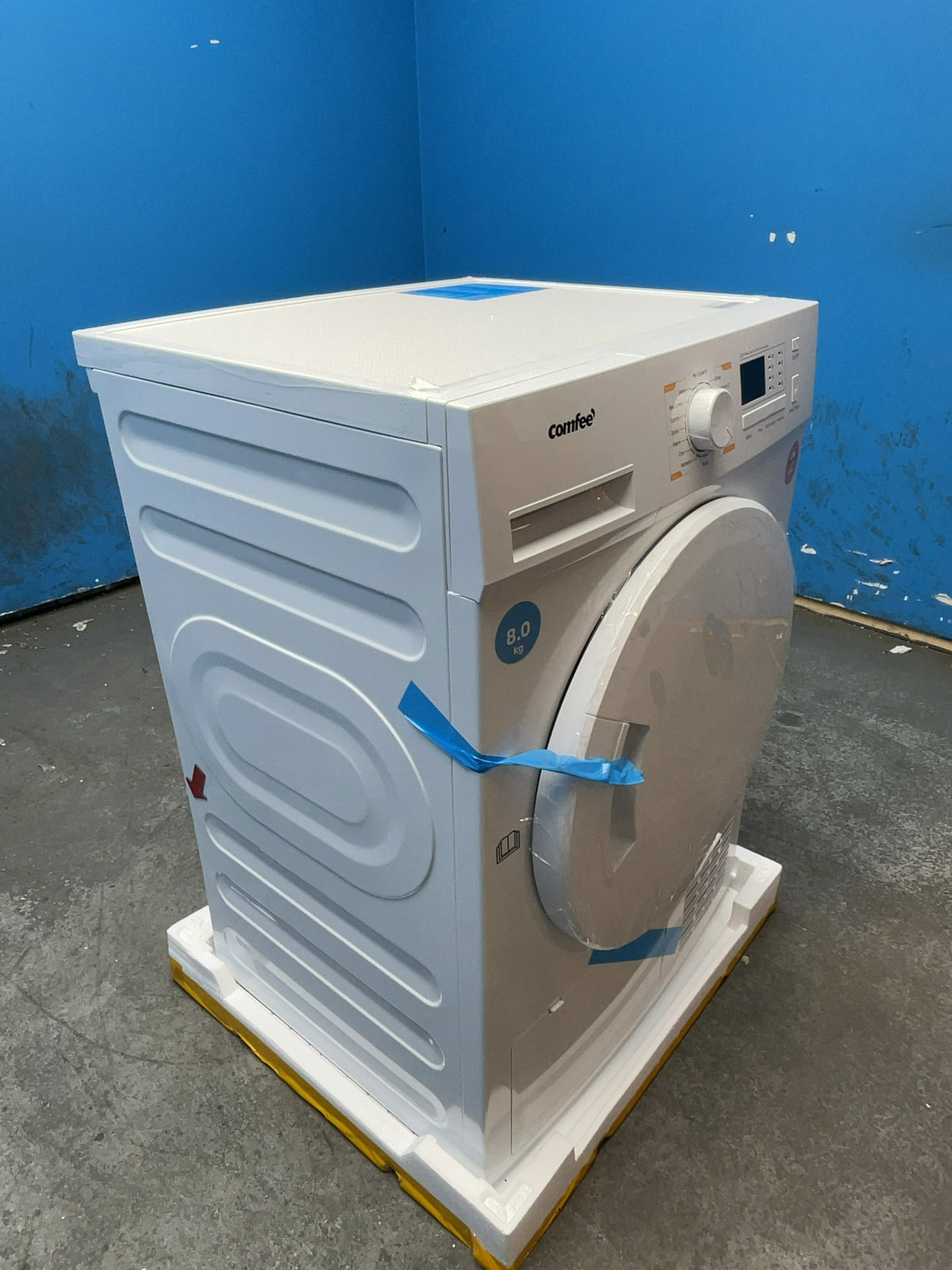 #GRC-169-260 - Comfee 8kg Heat Pump Tumble Dryer – 16 Programmes, Auto Dry Sensor, Anti-Crease, White