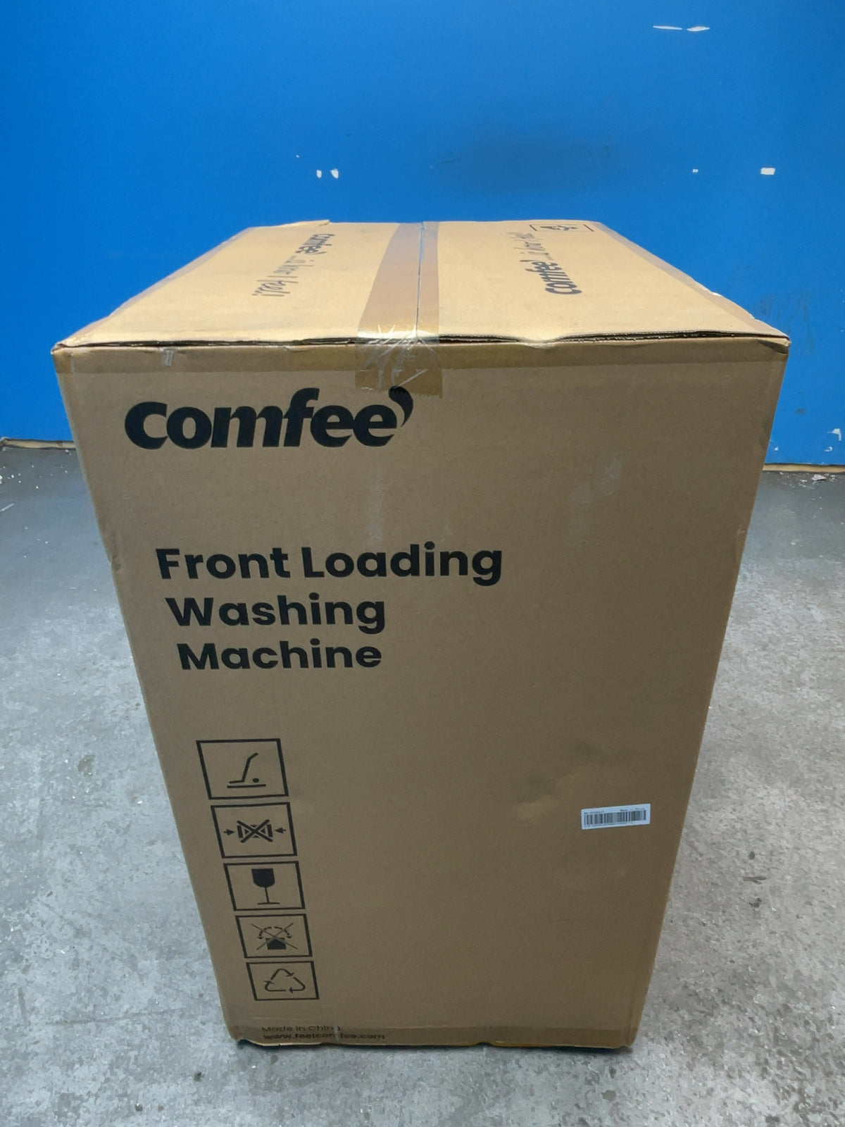 #GRC-169-269 - Comfee 7kg 1200rpm Washing Machine – Steam Wash & 15 Min Quick Cycle, White