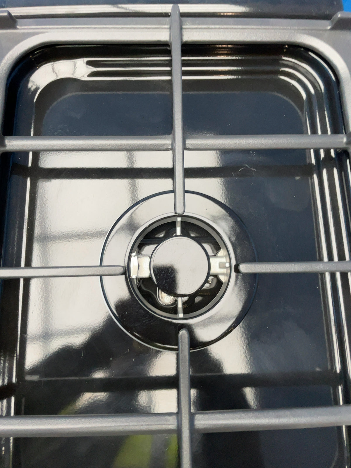 #GRC-169-611 - Rangemaster Longstock Deluxe 90cm Dual Fuel Range Cooker – 147L Double Oven, 5 Burner Gas Hob, Slate