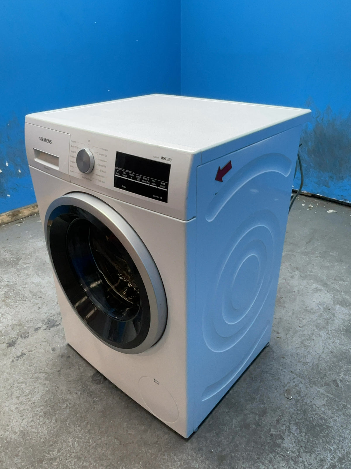 #GRC-169-614 - Siemens iQ500 8kg 1400rpm Washing Machine – iQdrive Motor, Rapid 15, White