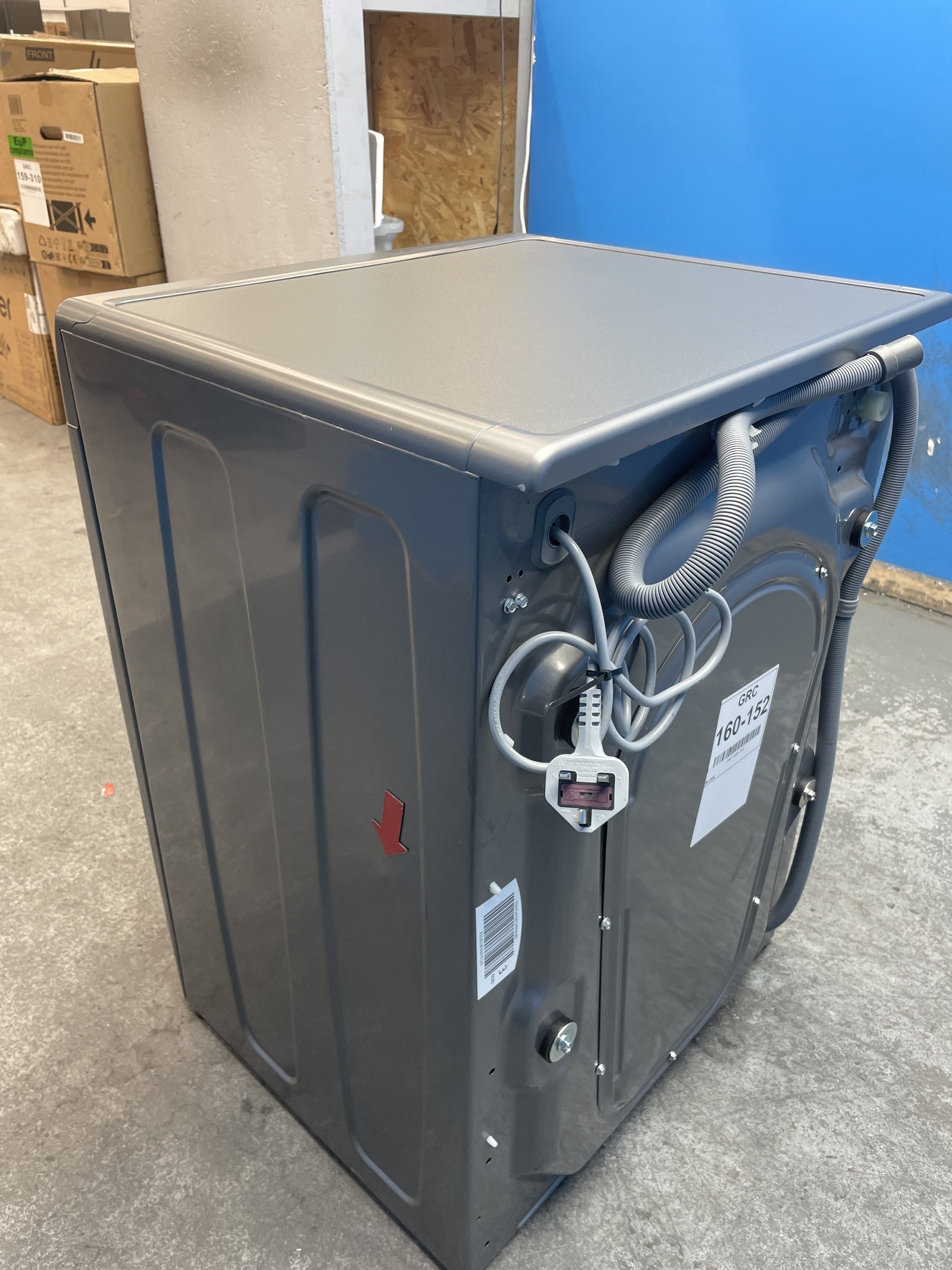 #GRC-160-152 - Hoover H-WASH 300 H3WO4105TARR4-80 10kg 1400 Spin Washing Machine