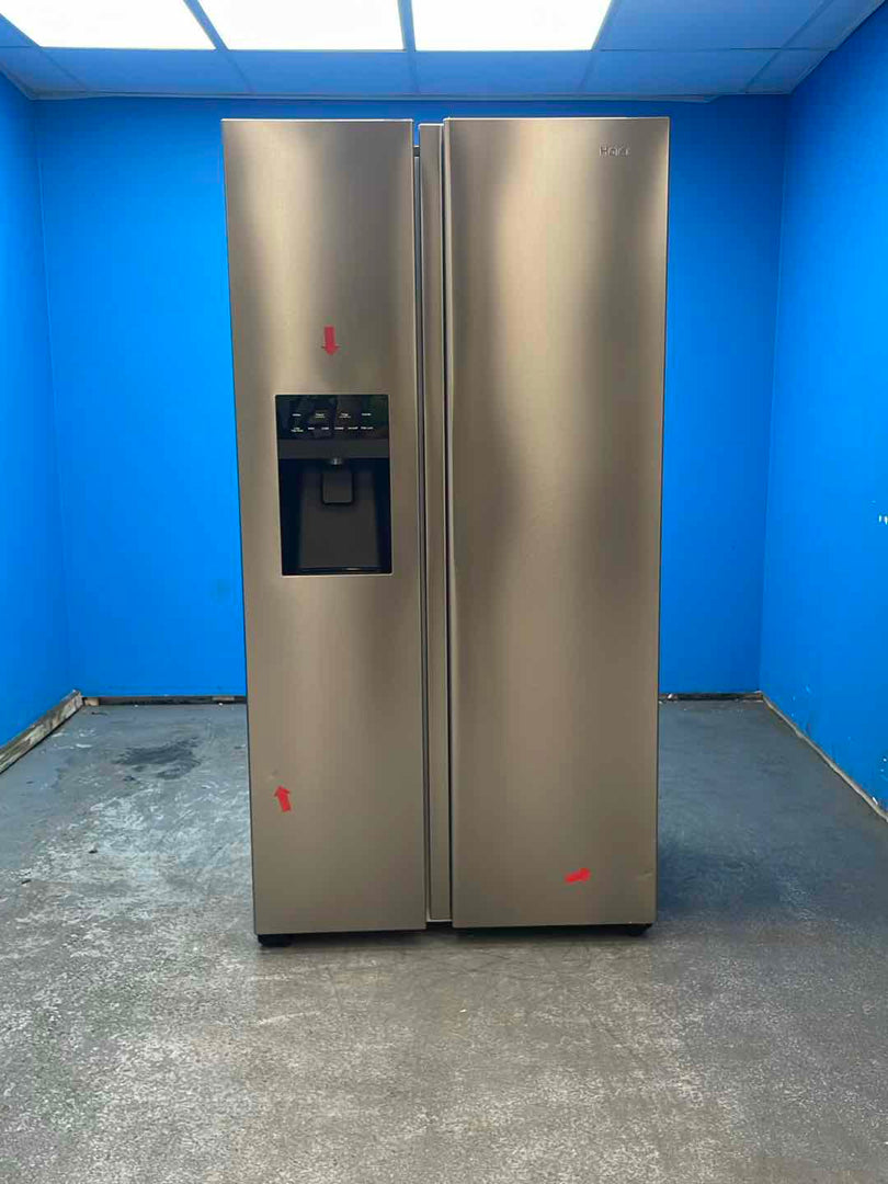 #GRC-161-581 - Haier SBS 90 Series 5 HSR5918DIMP American Fridge Freezer
