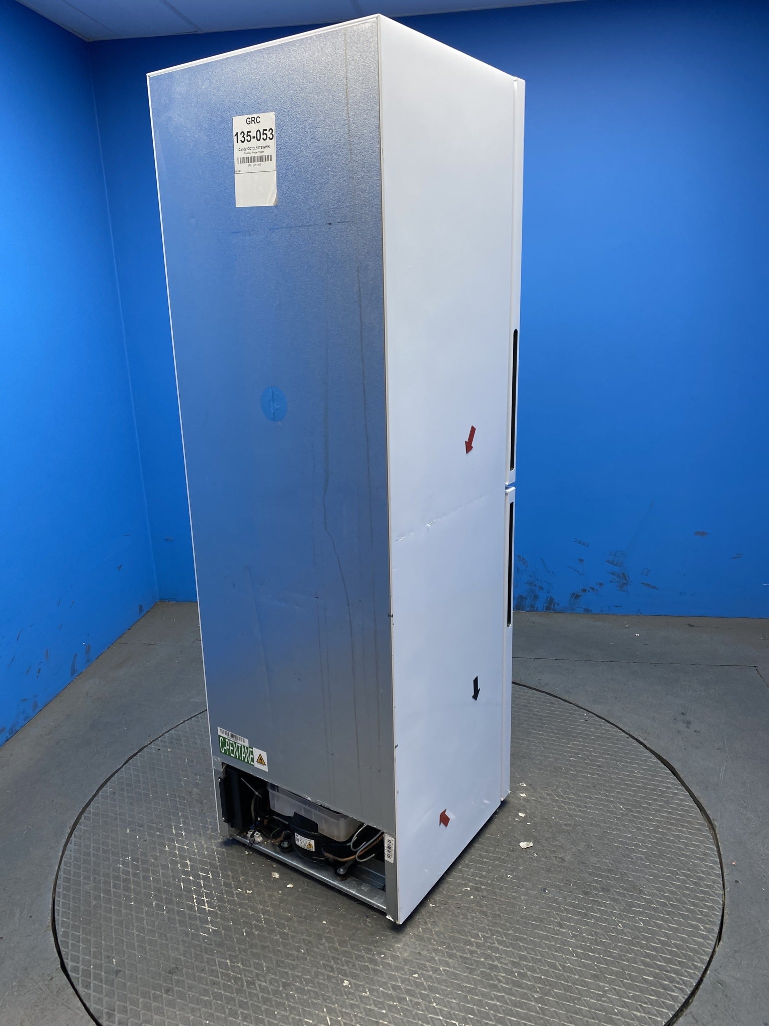 Candy CCT3L517EWWK 246 Litre Combi Fridge Freezer