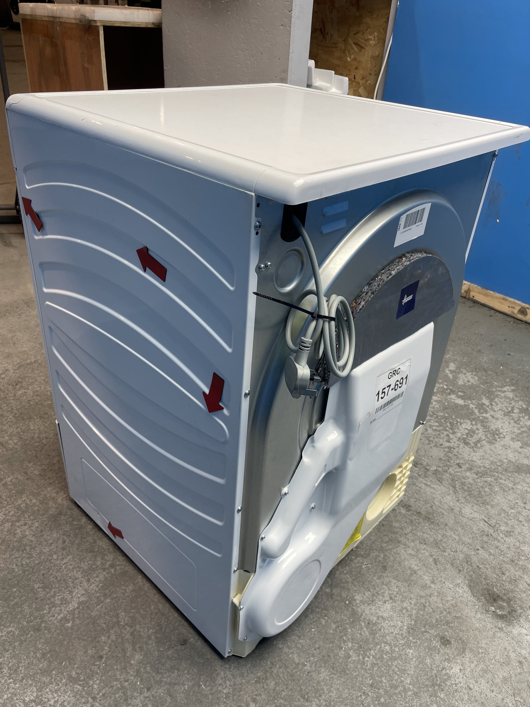 #GRC-157-691 - Hoover HLE V10DG-80 10kg Vented Tumble Dryer