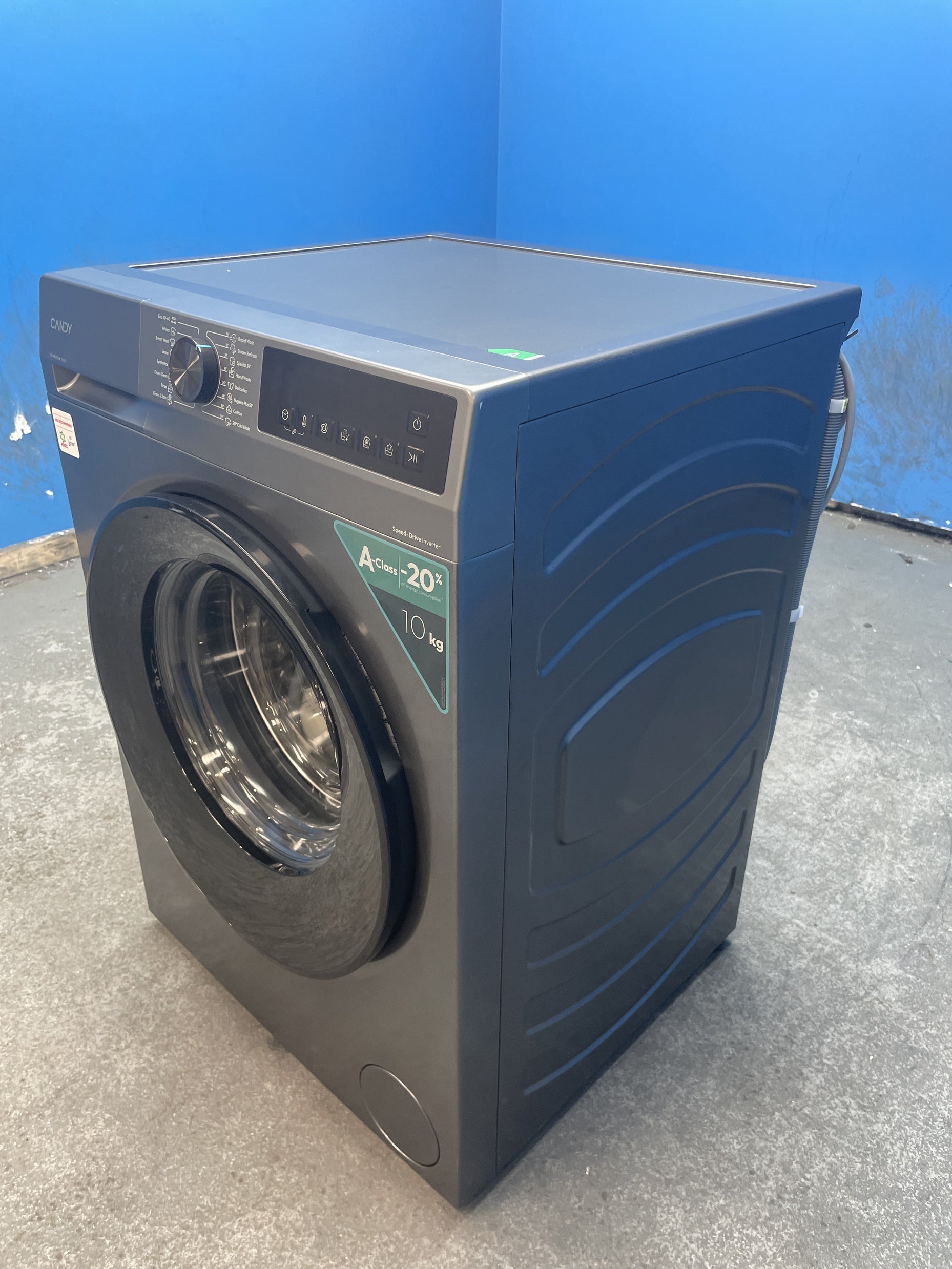 #GRC-160-186 - Candy Quick Pro GD 410B8G-80 10kg 1400 Spin Washing Machine