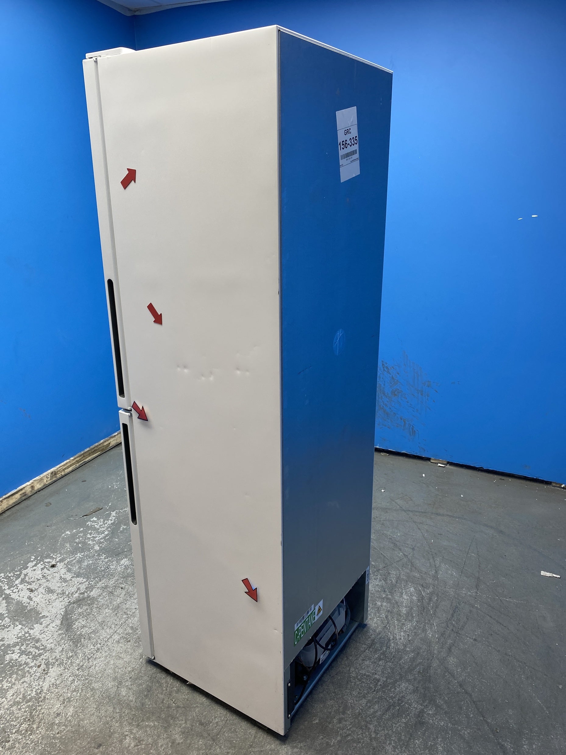 #GRC-156-335 - Hoover HVT3CLECKIHW 235 Litre Combi Fridge Freezer