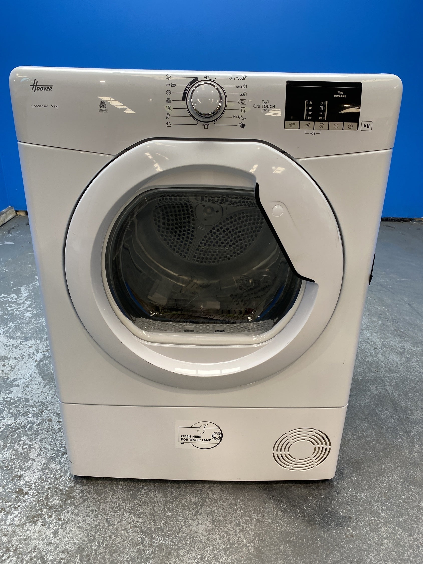 #GRC-157-276 - Hoover H-DRY 300 HLE C9DG 9kg Condenser Tumble Dryer