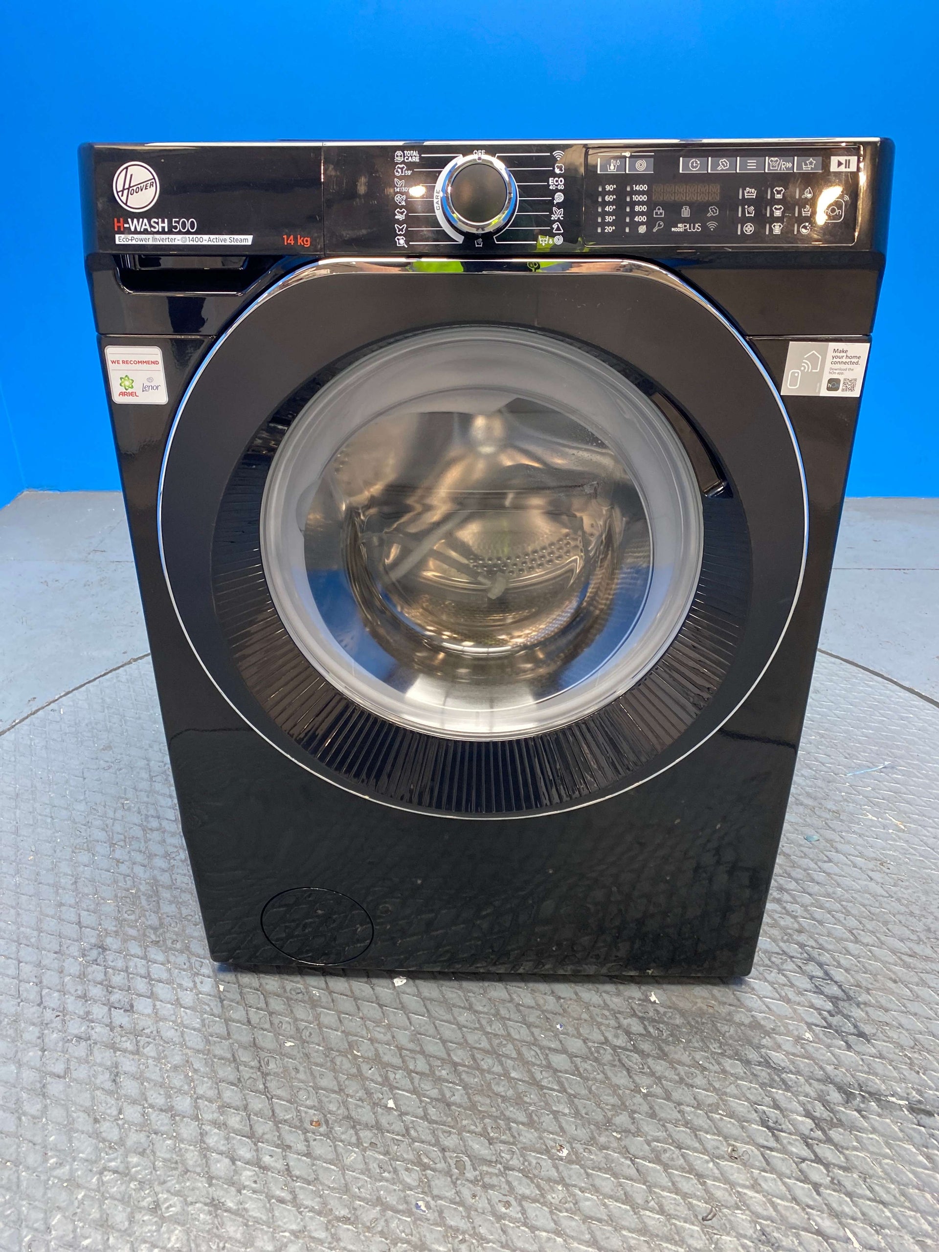 Hoover HW414AMBCB 14kg 1400 Spin Washing Machine