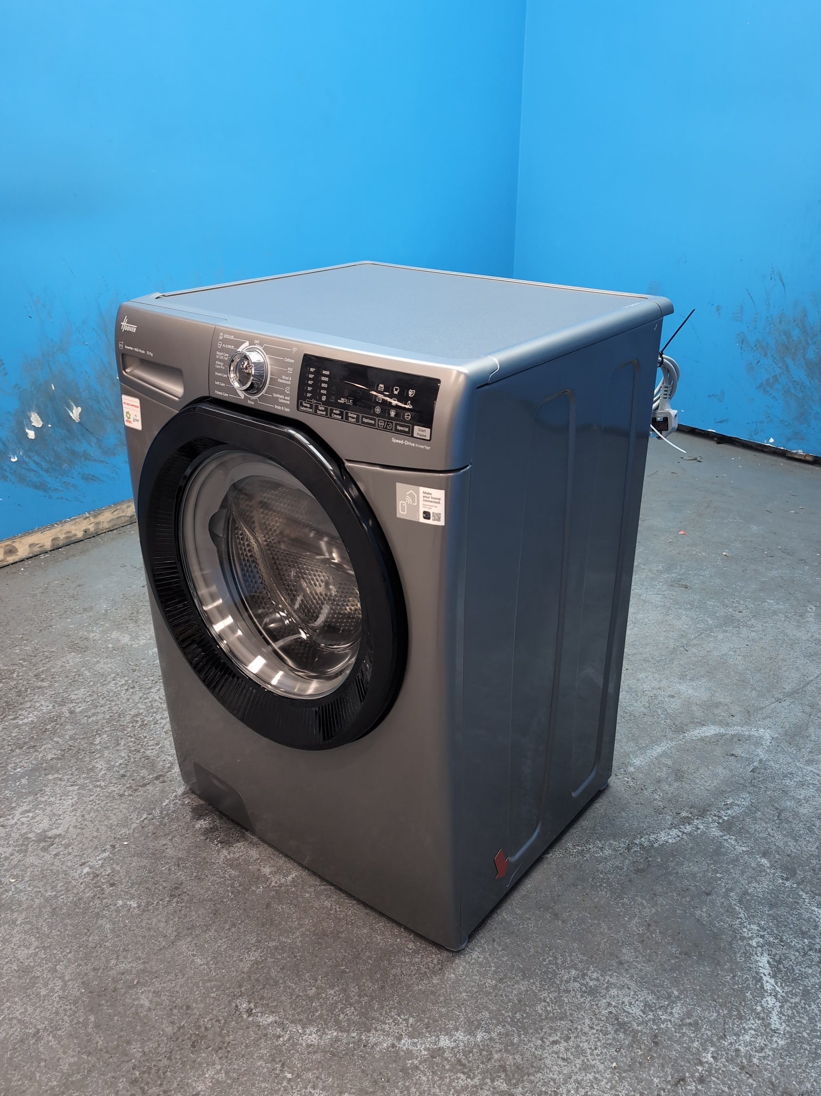 #GRC-164-427 - Hoover H-WASH 350 10kg 1400rpm Washing Machine – Eco-Power Inverter Motor