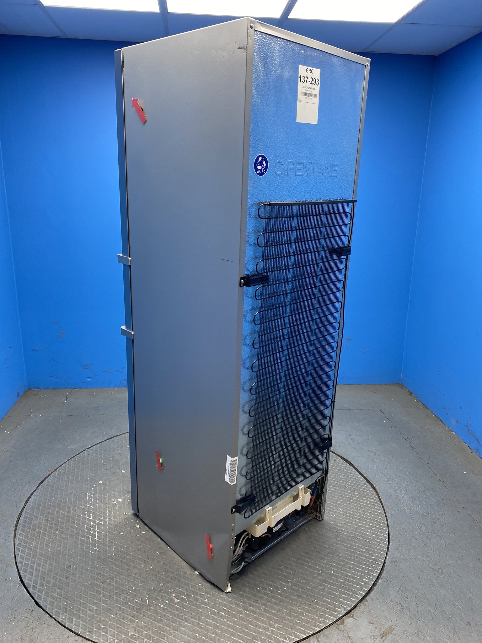 AEG OAG7M281EX 278 Litre Upright No Frost Freezer