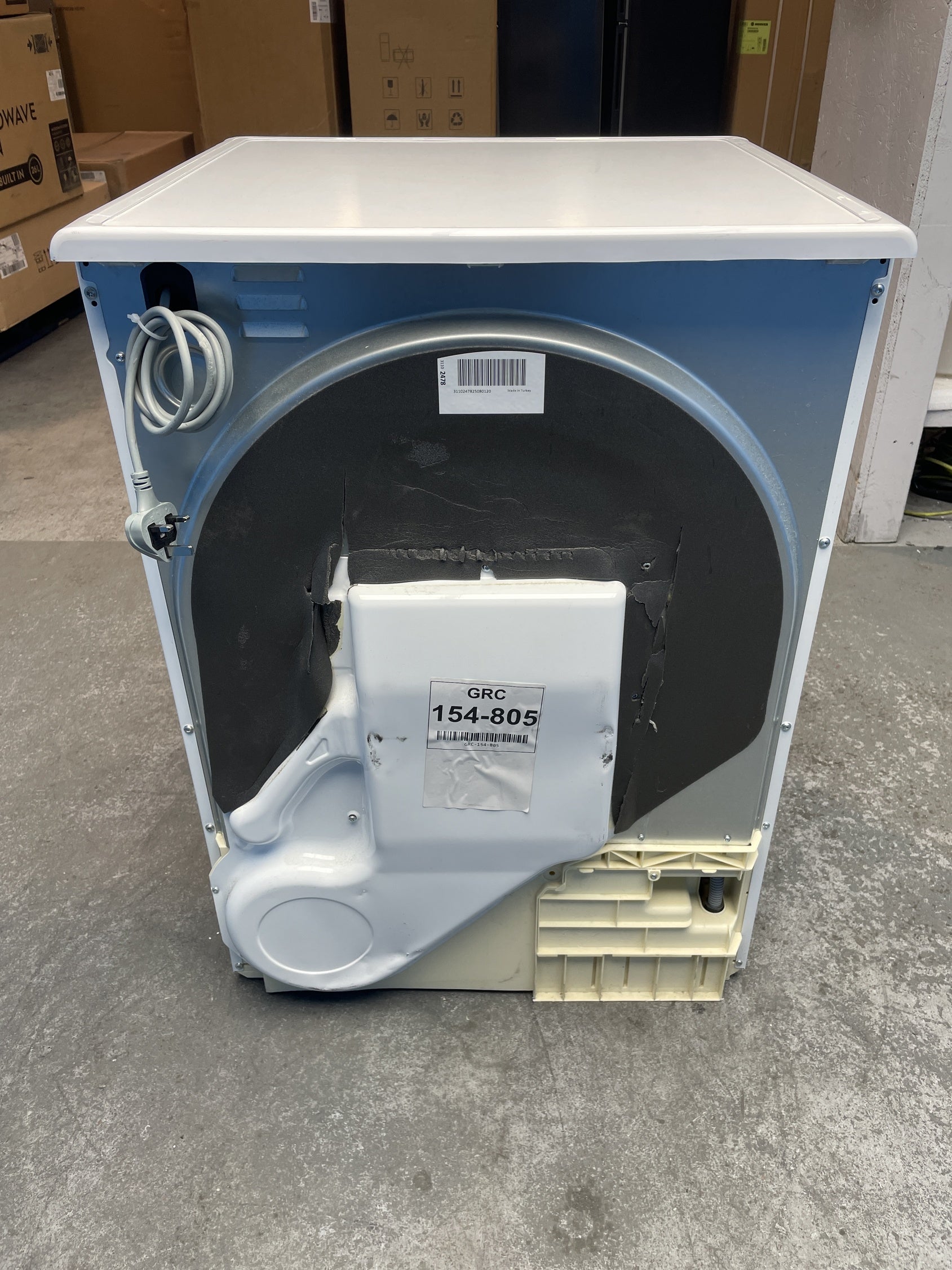 #GRC-154-805 - Hoover HLEC9TE 9kg Condenser Tumble Dryer