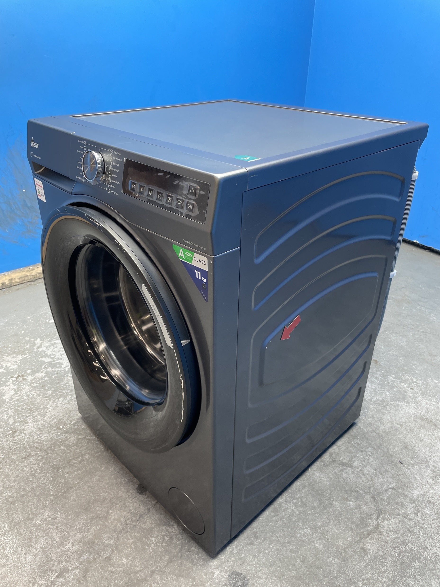 #GRC-160-661 - Hoover HBR 411BL9G-80 Series 3 11kg 1400 Spin Washing Machine