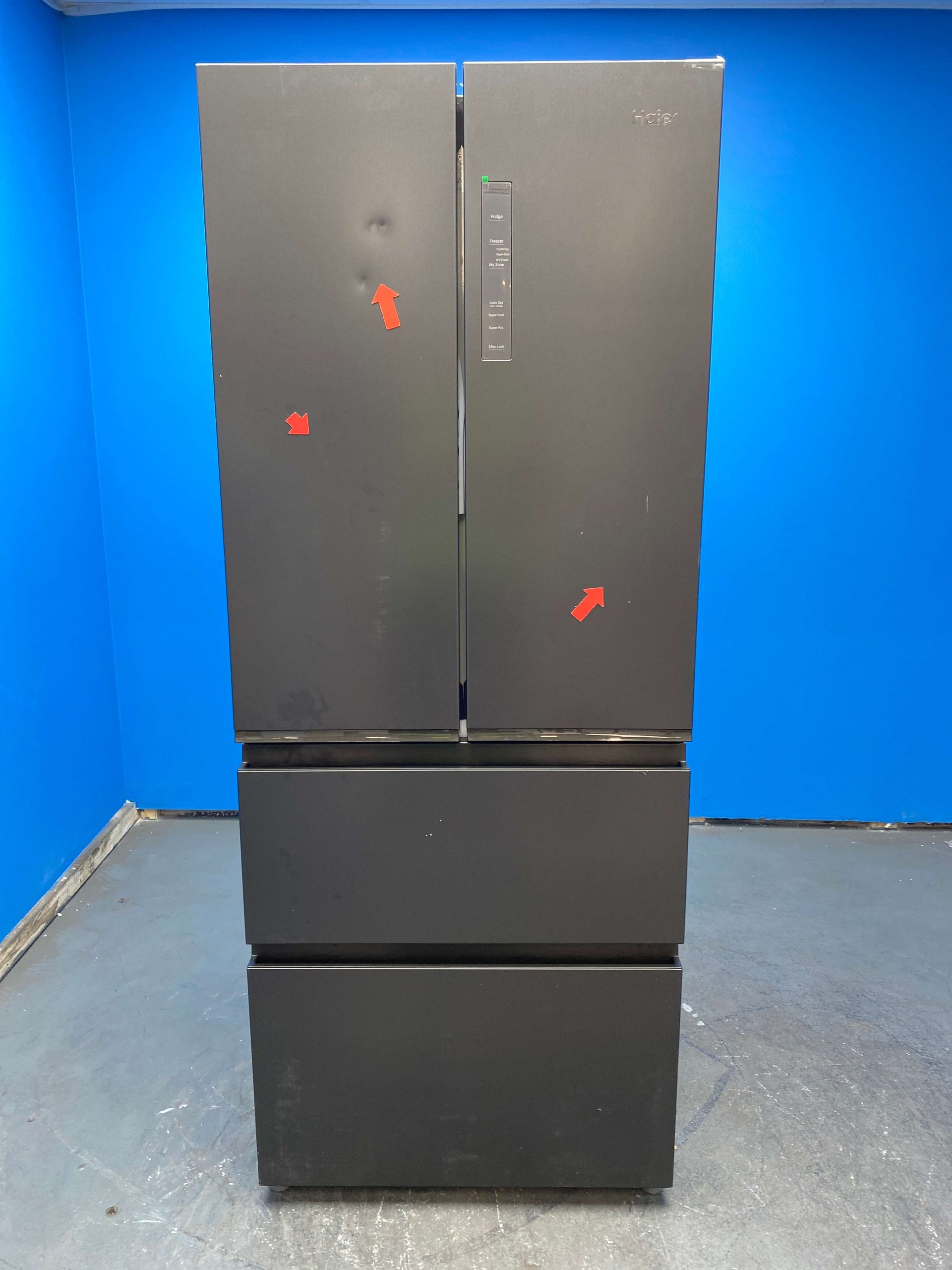 Haier FD 70 Series 3 HFR3718ENPT No Frost Fridge Freezer