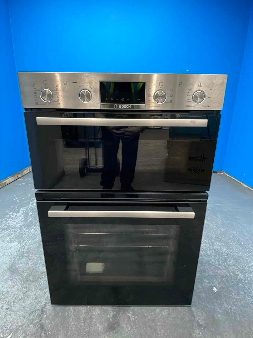 #GRC-158-014 - Bosch 60cm Electric Double Oven – 105L Capacity, Pyrolytic Self-Clean
