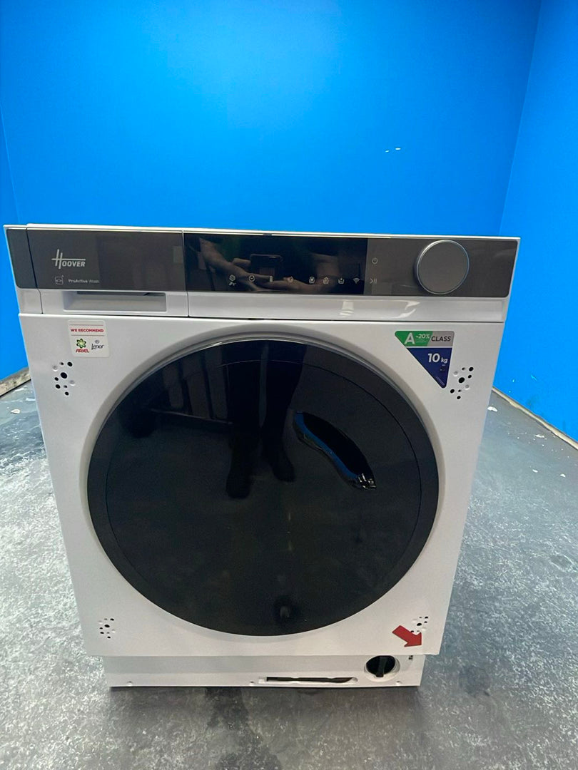 #GRC-161-807 - Hoover H-WASH 600 HBSI 410CIL8U-80 10kg 1400rpm Integrated Washing Machine