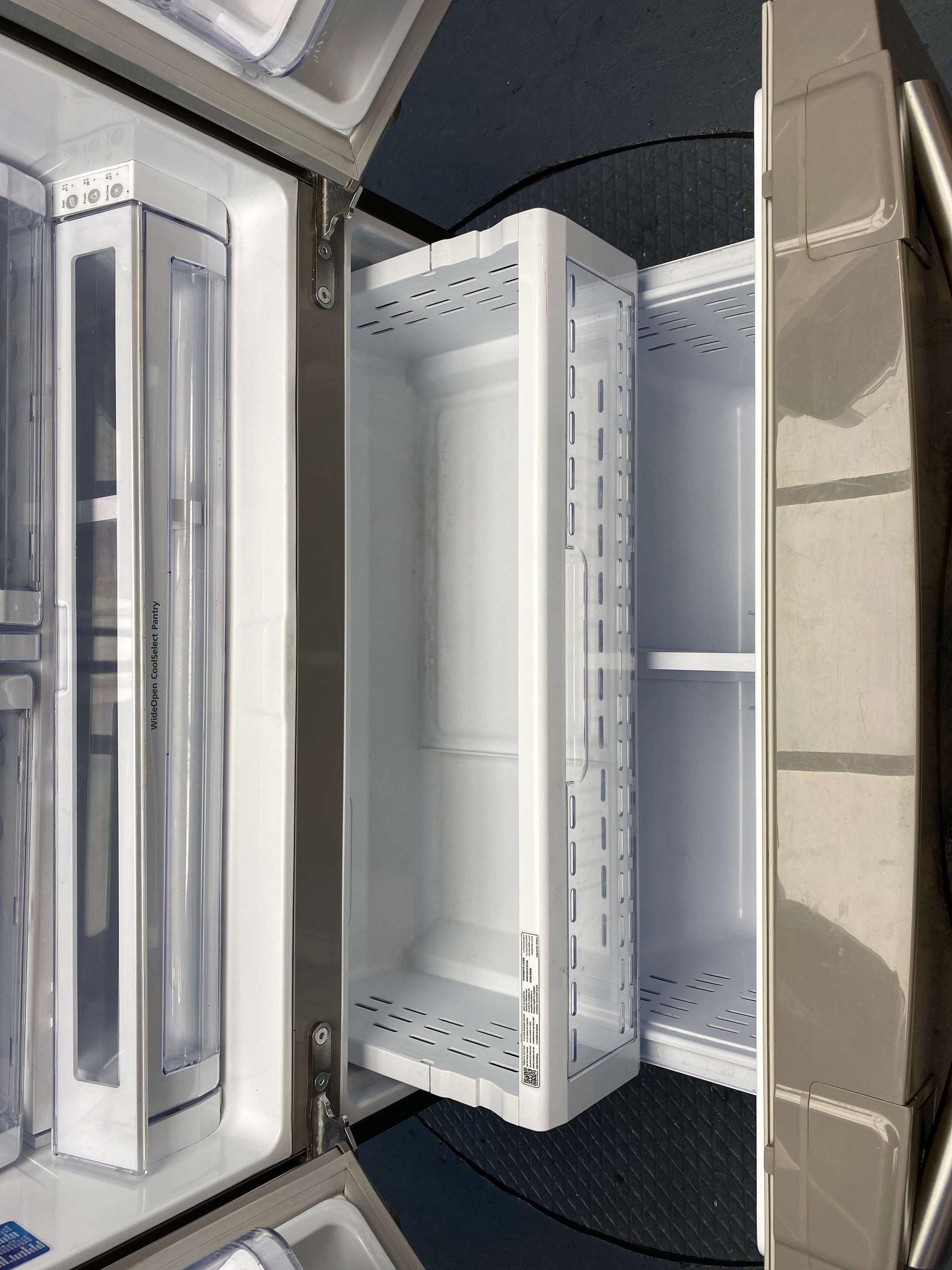 SAMSUNG RFG23UERS/EU American-Style Fridge Freezer Stainless Steel
