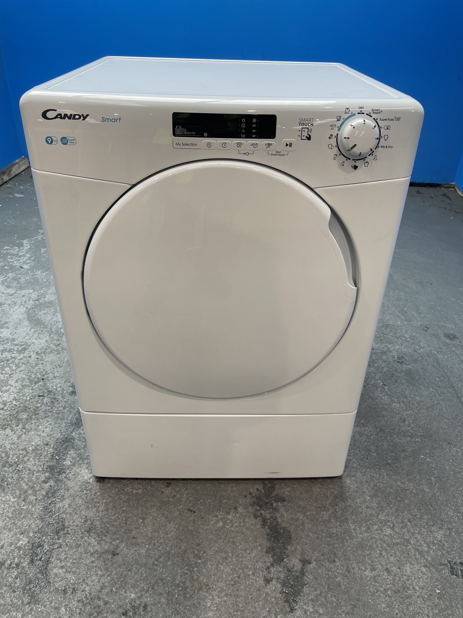 #GRC-157-730 - Candy CSE V9DF-80 9kg Vented Smart Tumble Dryer
