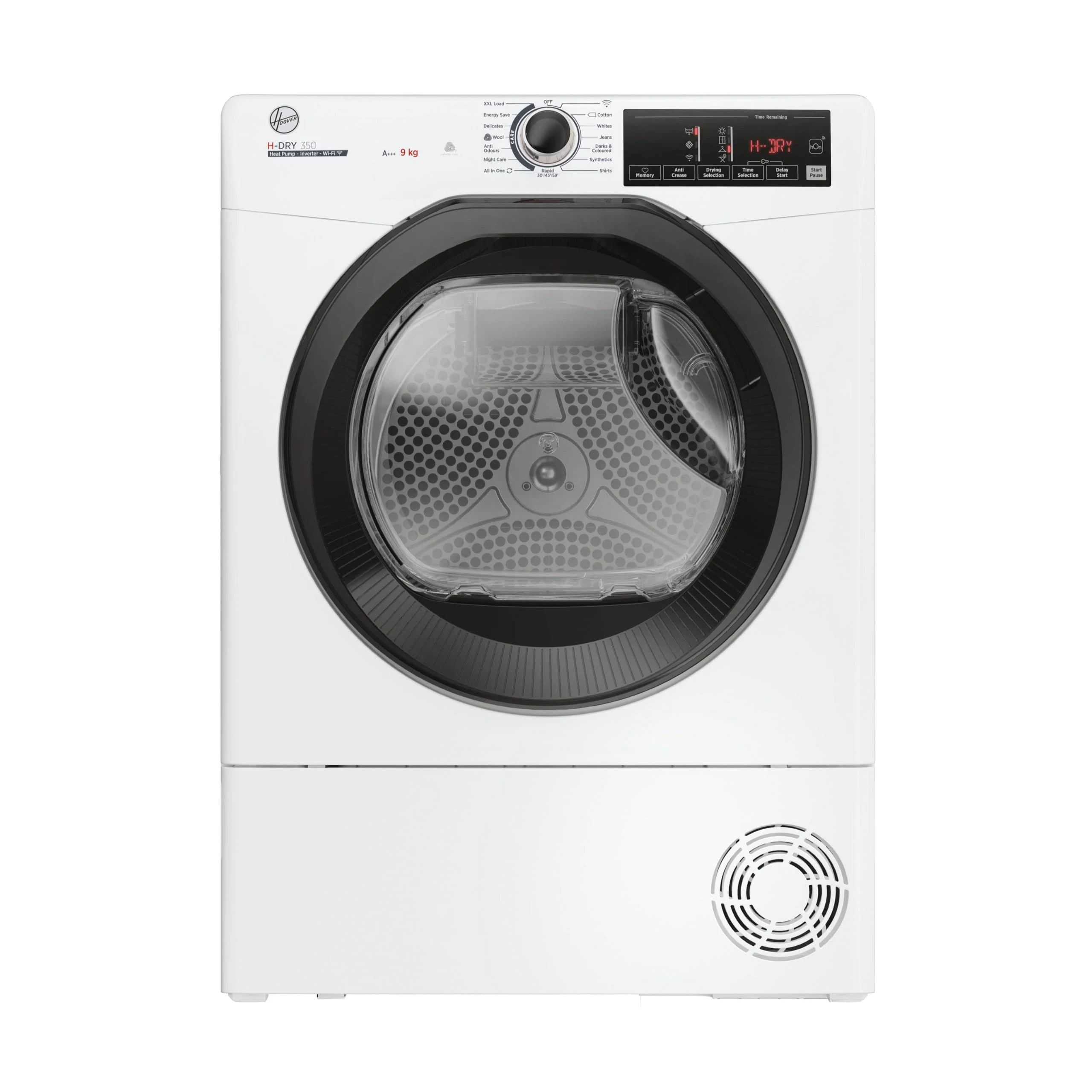 Hoover HRE H9A3TBE/N 9kg Heat Pump Tumble Dryer with Wi-Fi – Renew 2 U