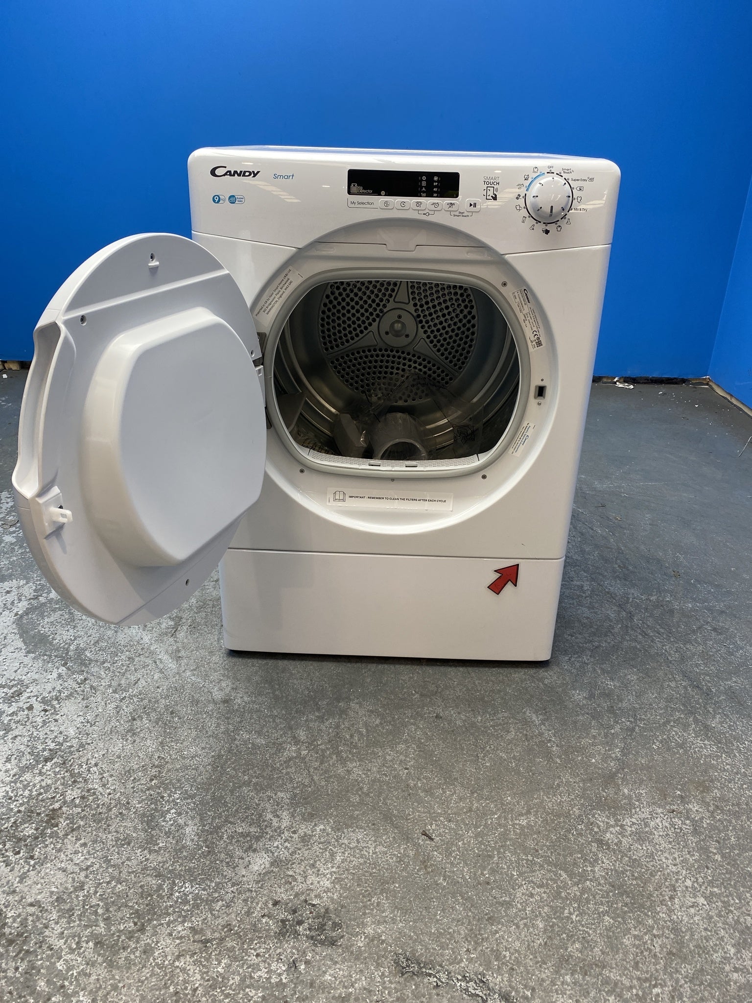 #GRC-156-070 - Candy CSEV9DF 9kg Vented Smart Tumble Dryer