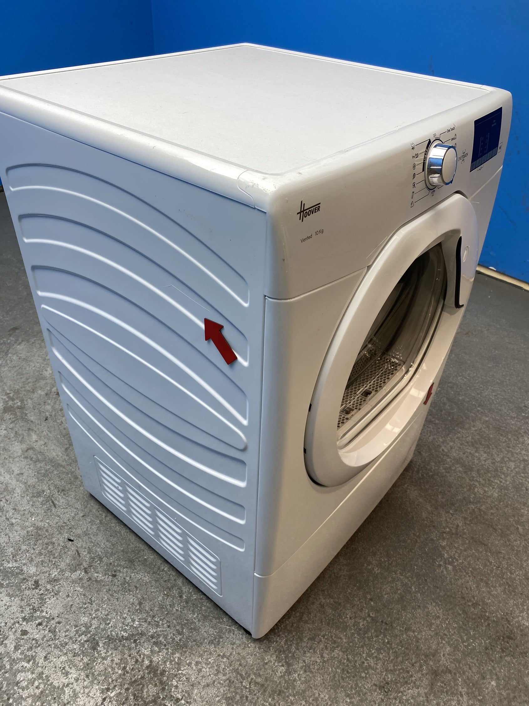 #GRC-157-677 - Hoover HLE V10DG-80 10kg Vented Tumble Dryer