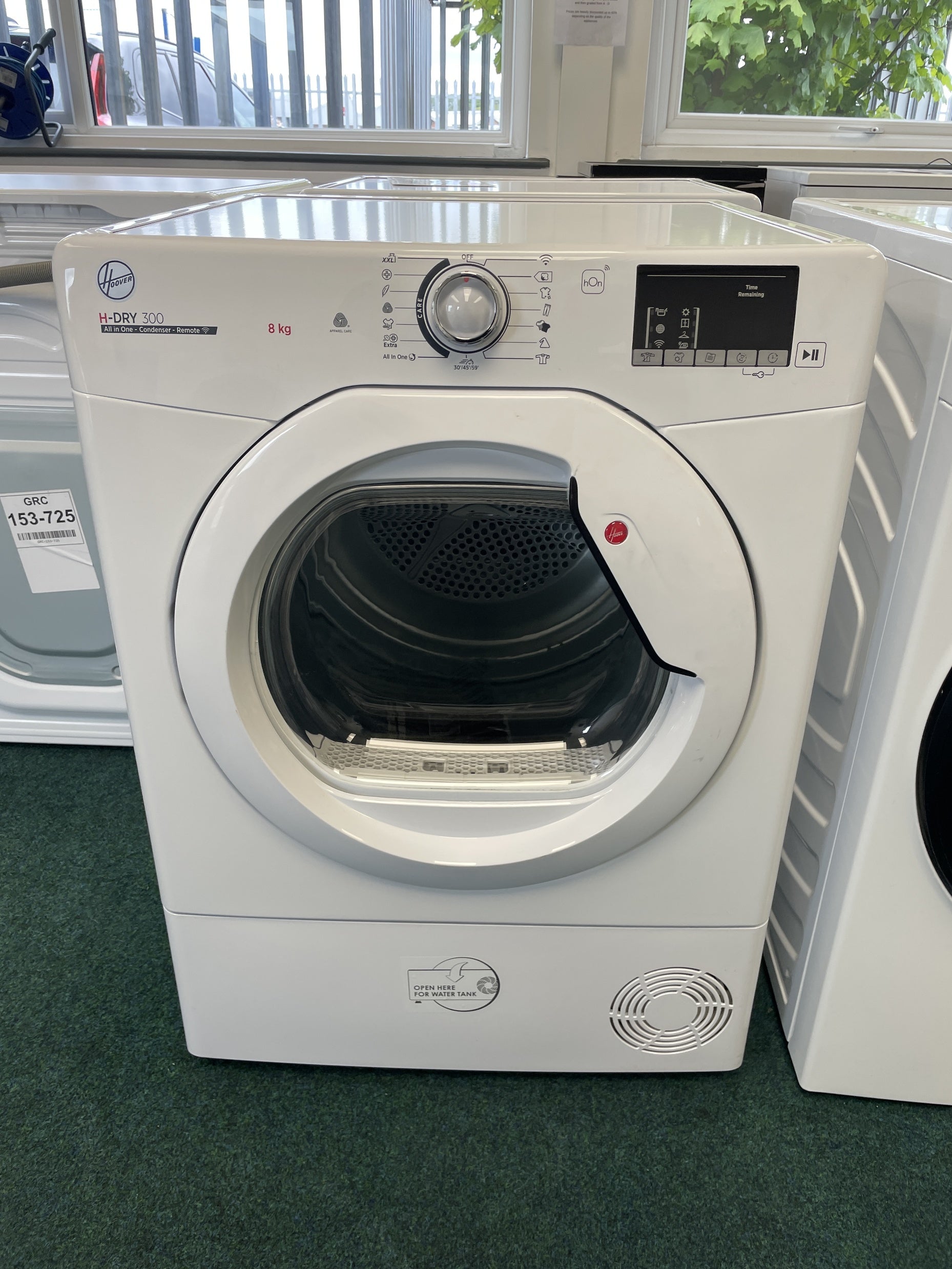 #GRC-153-549 - Hoover HLEC8DG 8kg Condenser Tumble Dryer