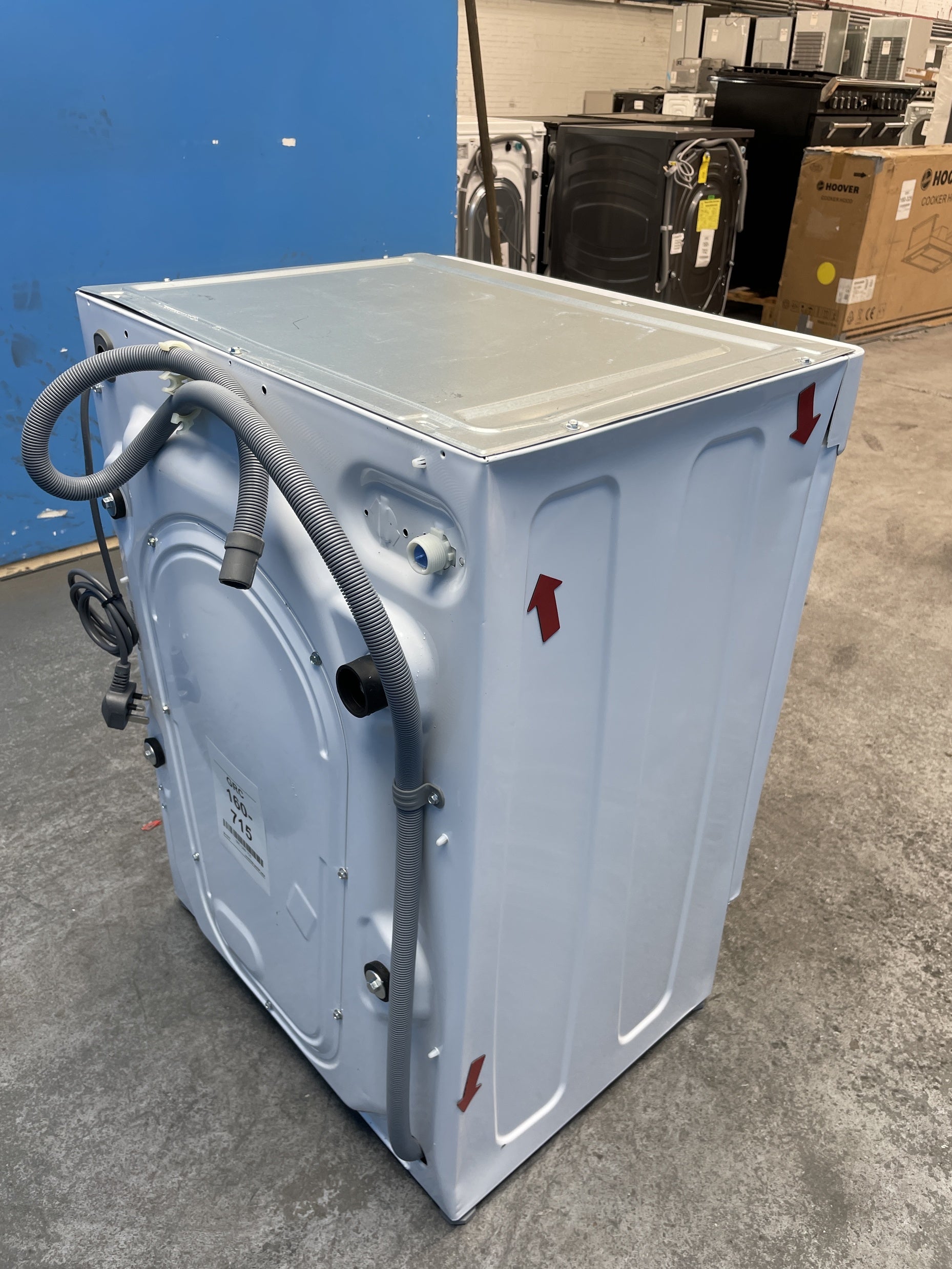 #GRC-160-715 - Hoover H-WASH 300 Pro HBWS 484DMBW5-80 8kg 1400rpm Integrated Washing Machine
