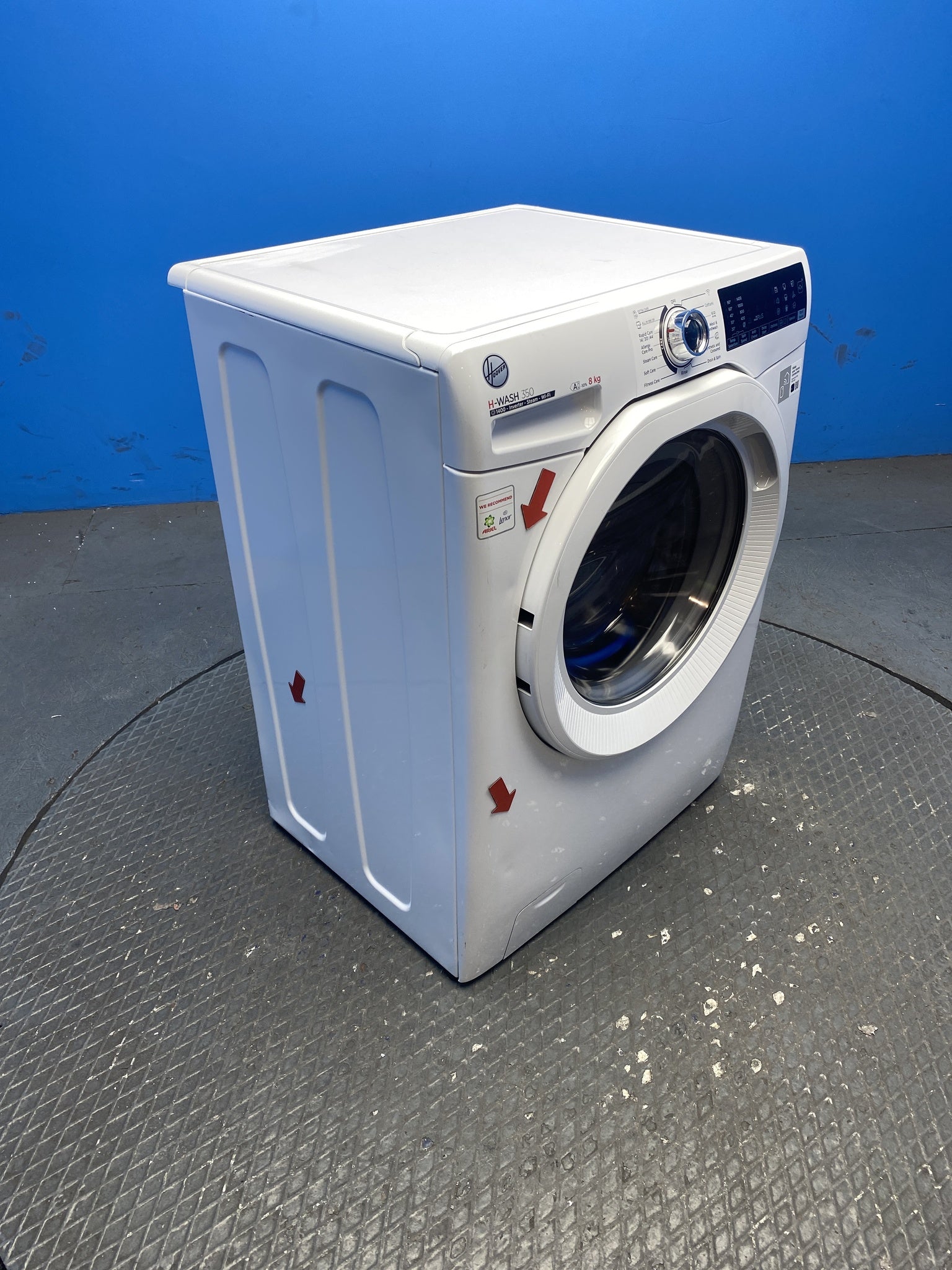 Hoover H3WPS486TAM6 8kg 1400 Spin Washing Machine