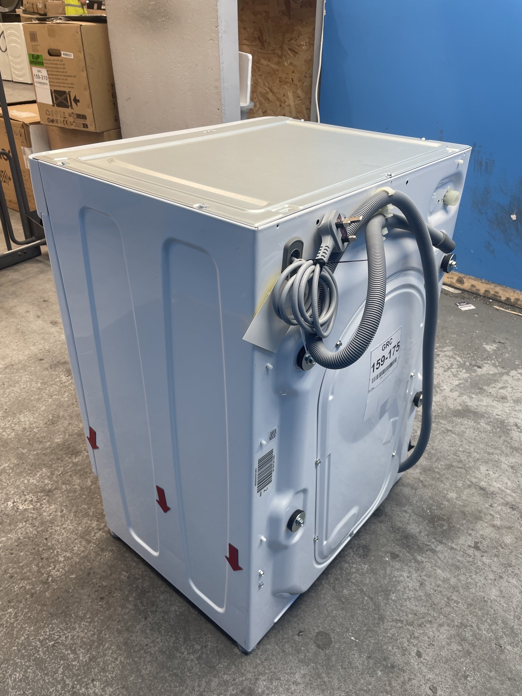 #GRC-159-175 - Hoover HBW 48TAMEJ-80 8kg 1400rpm Integrated Washing Machine