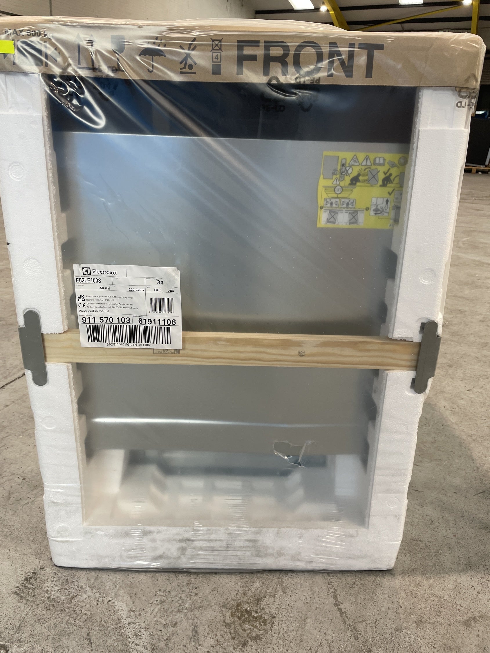 #GRC-158-214 - Electrolux E52LE100S Built-in 60cm Fully Integrated Dishwasher