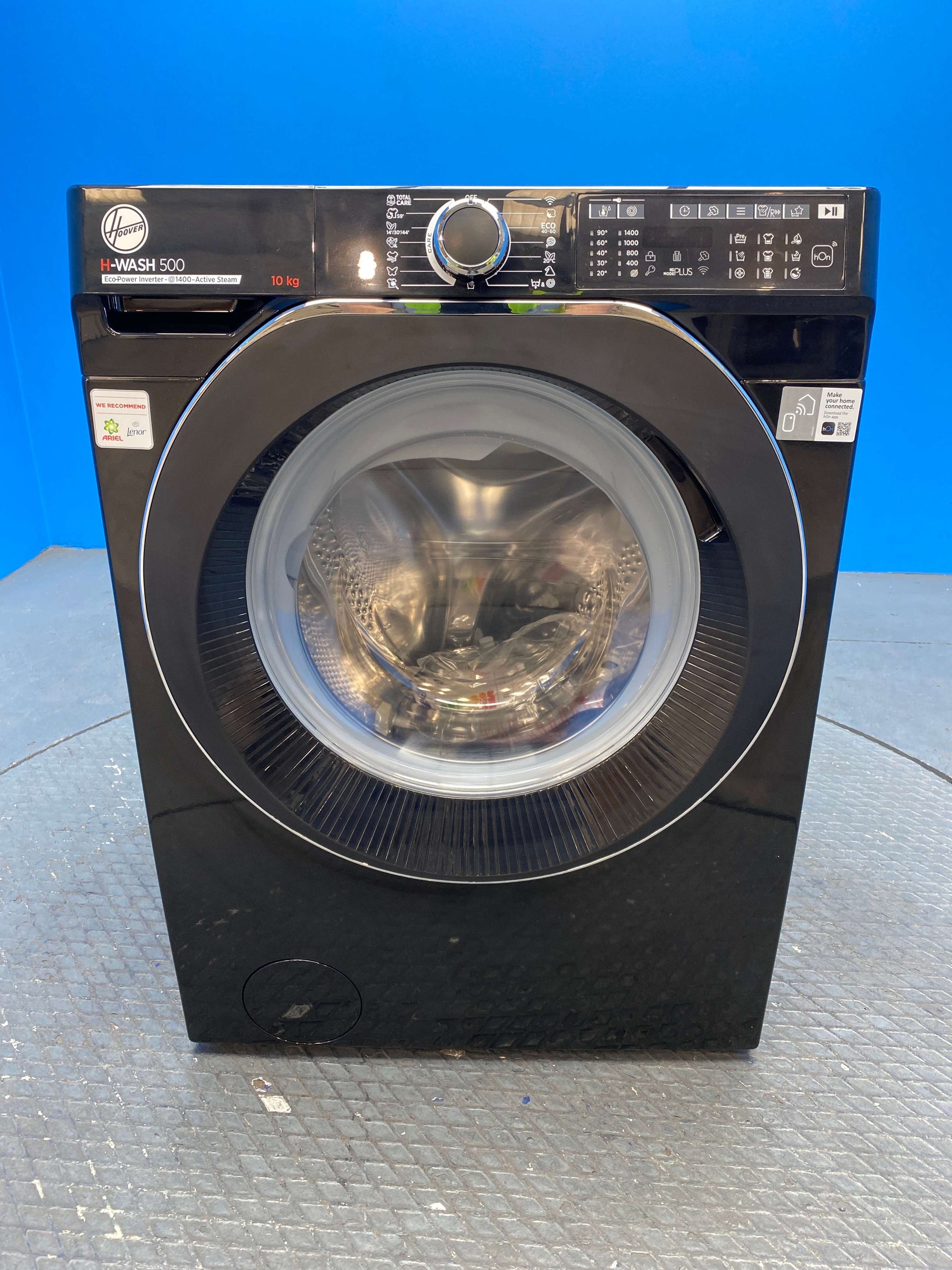 Hoover HW410AMBCB 10kg 1400 Spin Washing Machine