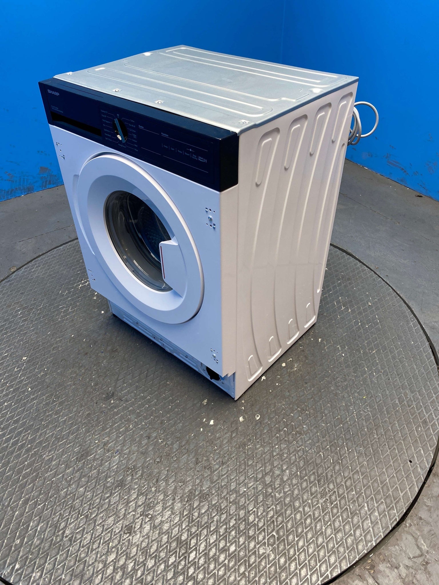 Sharp ES-NIH714BWA Integrated 7kg 1400 Spin Washing Machine