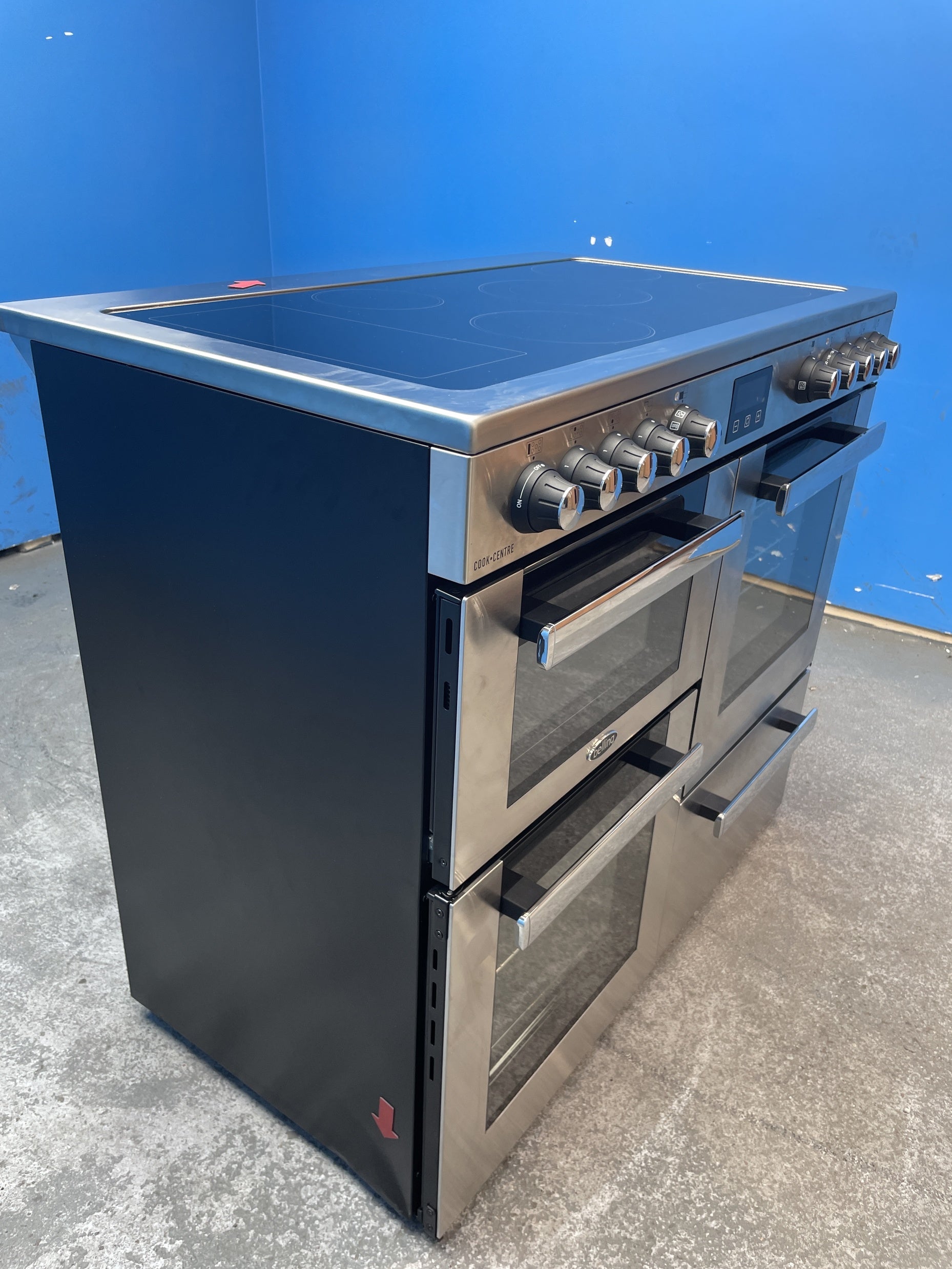 #GRC-159-139 - Belling Cookcentre 100E 100cm Ceramic Range Cooker
