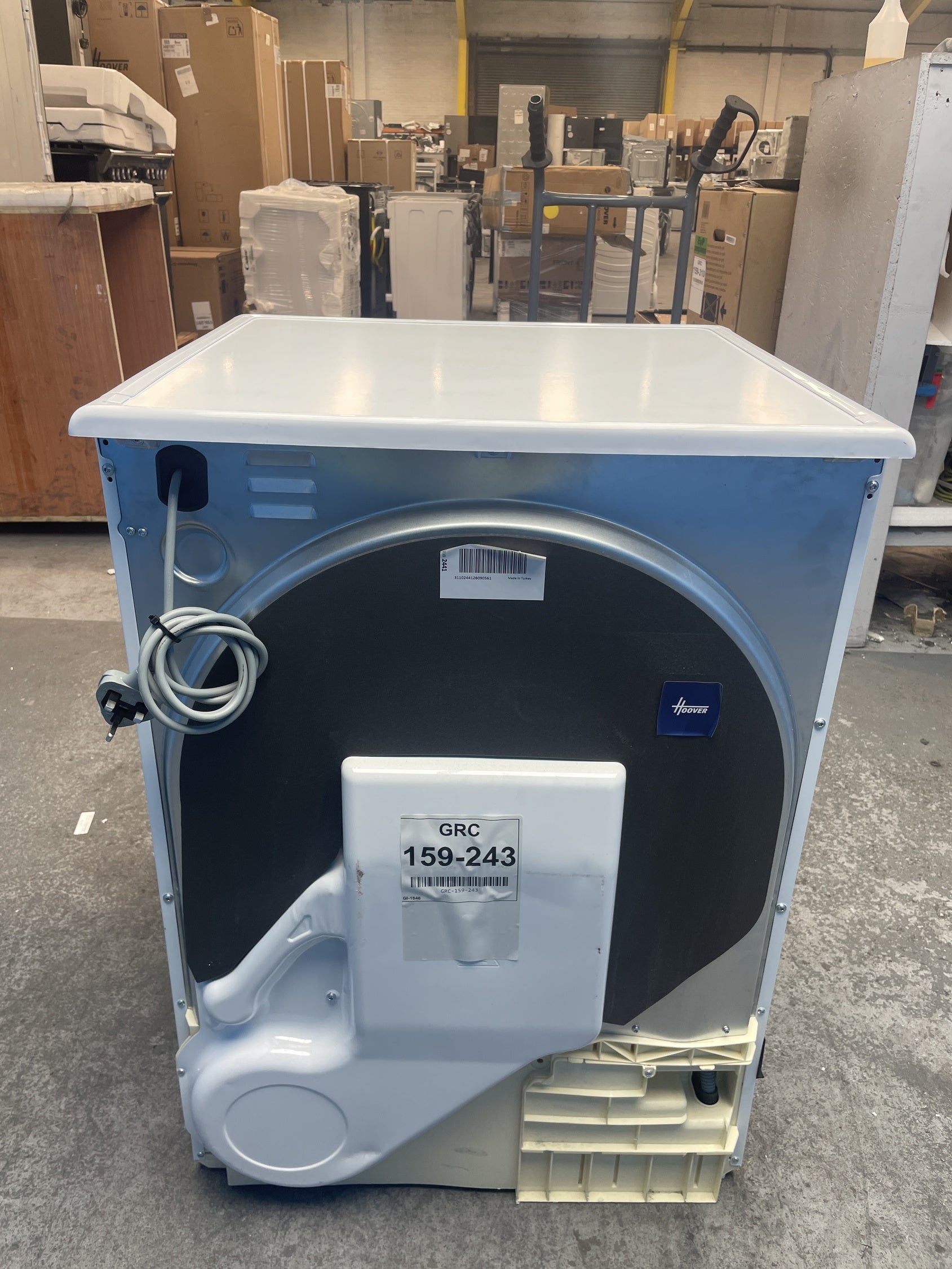#GRC-159-243 - Hoover H-DRY 300 HLE C10DE-80 10kg Condenser Tumble Dryer