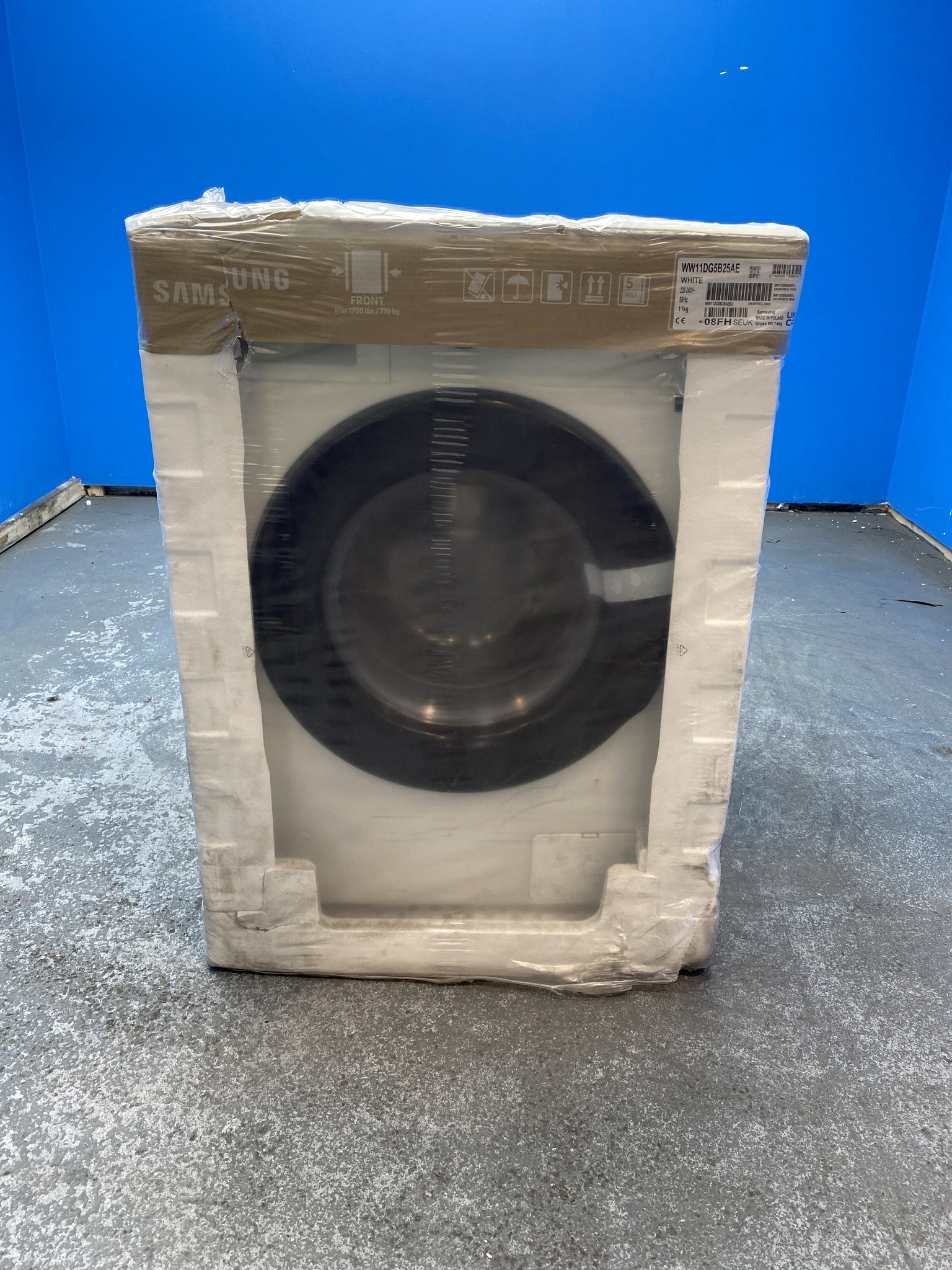#GRC-136-237 - Samsung Series 5 AI Energy WW11DG5B25AE/EU 11kg 1400rpm Washing Machine