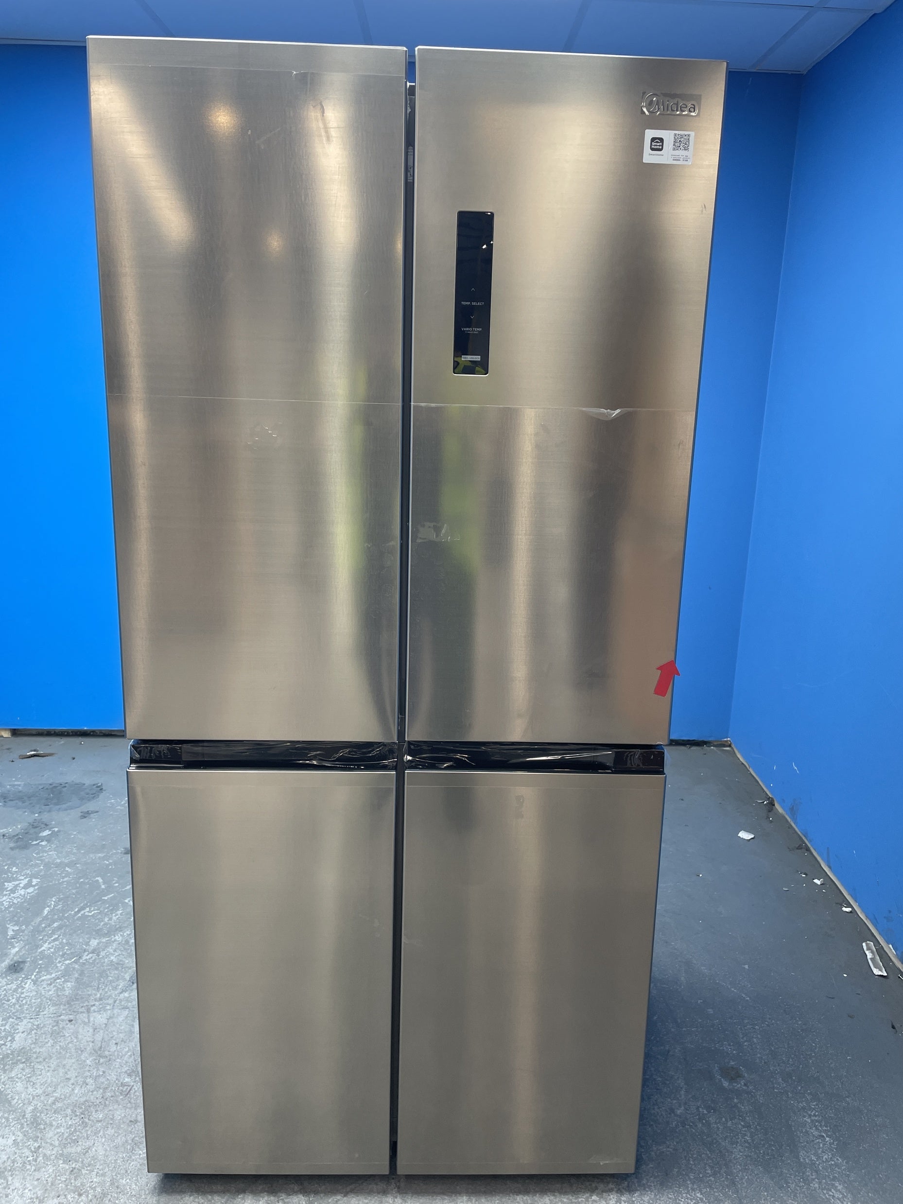 #GRC-158-808 - Midea MDRF632FIE46 Total No Frost Multi Door Fridge Freezer