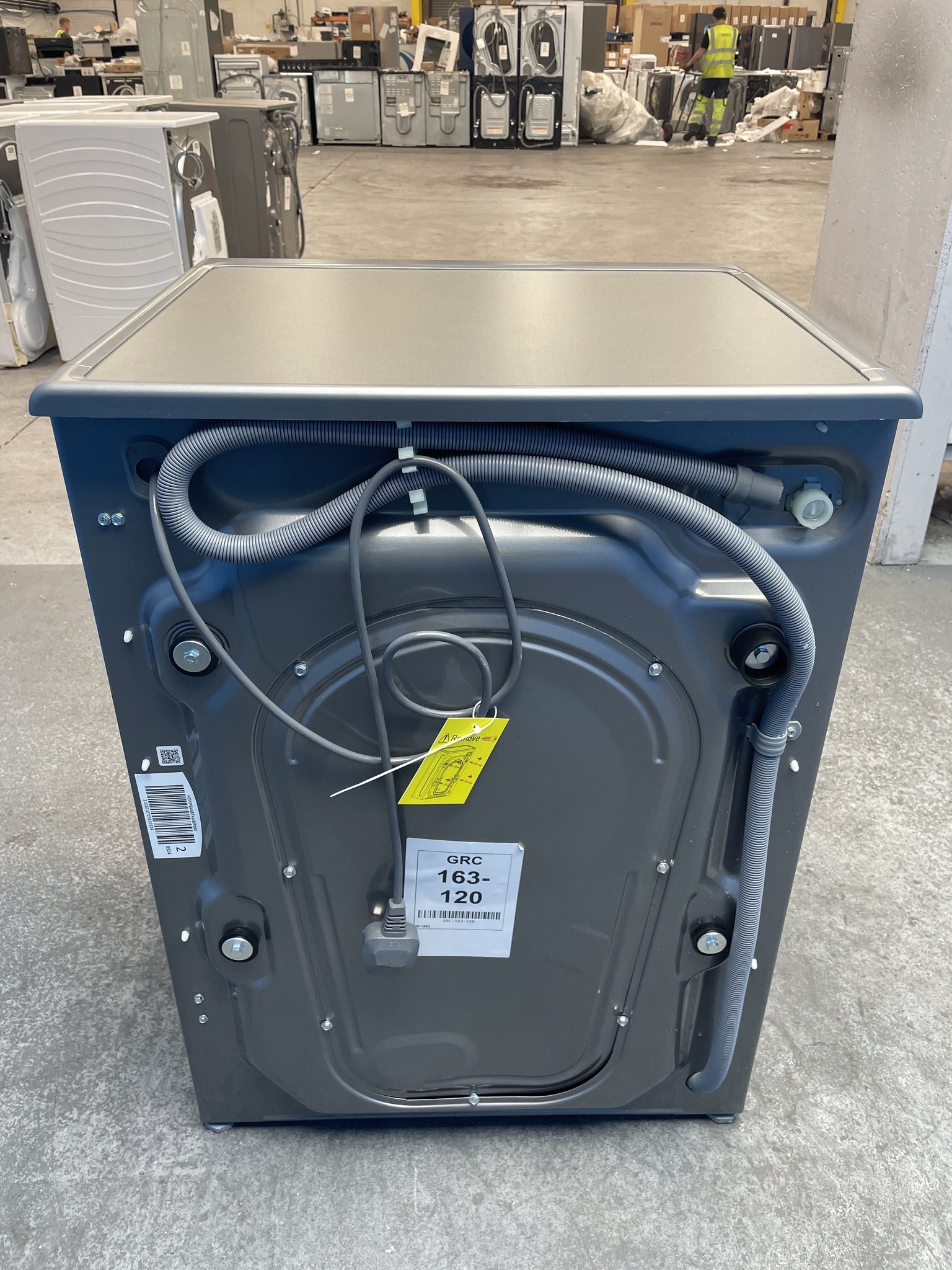 #GRC-163-120 - Hoover H3WPS496TAMBR680 9kg 1400 Spin Washing Machine