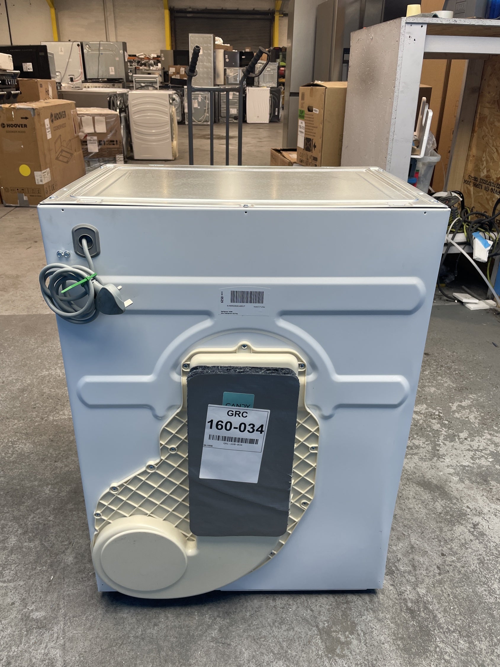 #GRC-160-034 - Candy BCTD H7A1TE-80 7kg Built In Heat Pump Tumble Dryer