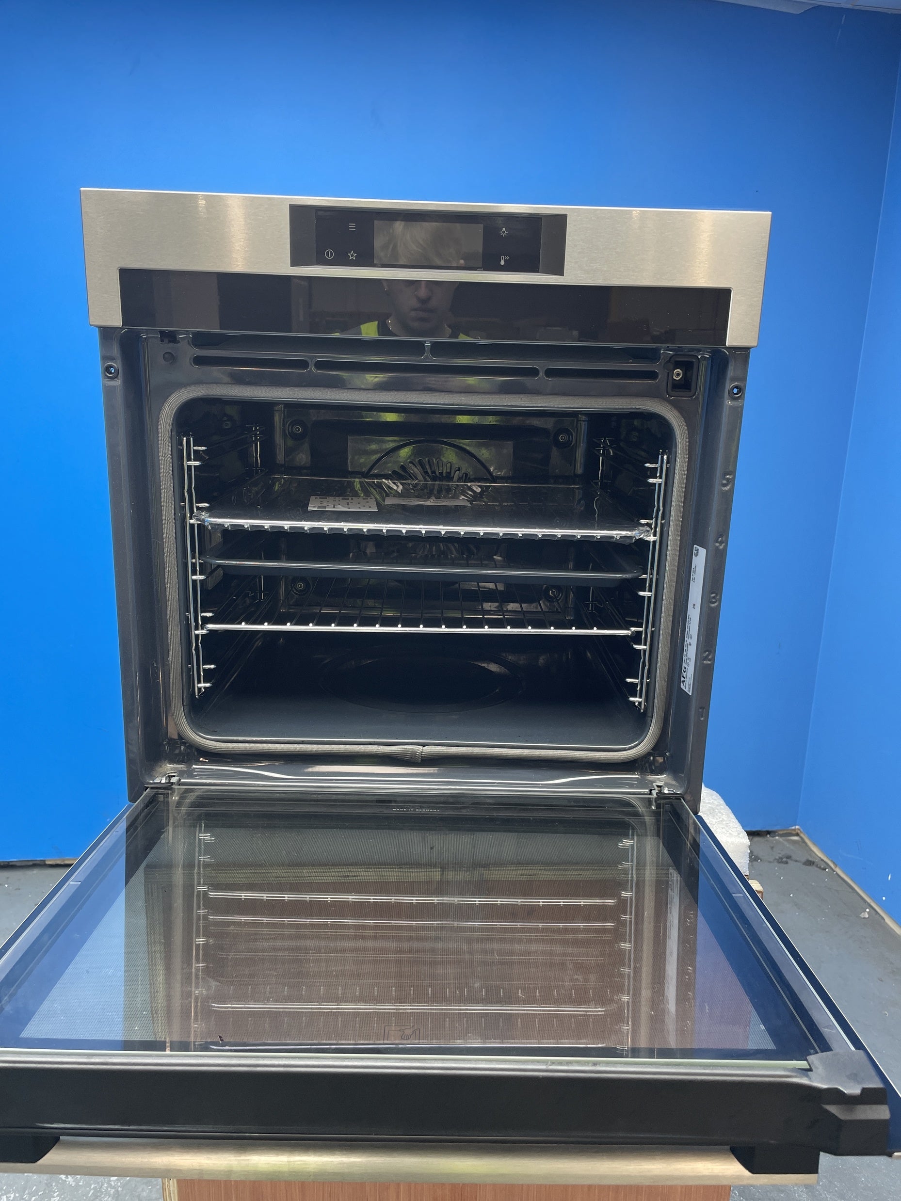 #GRC-158-216 - AEG BPE742380M 8000 AssistedCooking Built-In Electric Single Oven