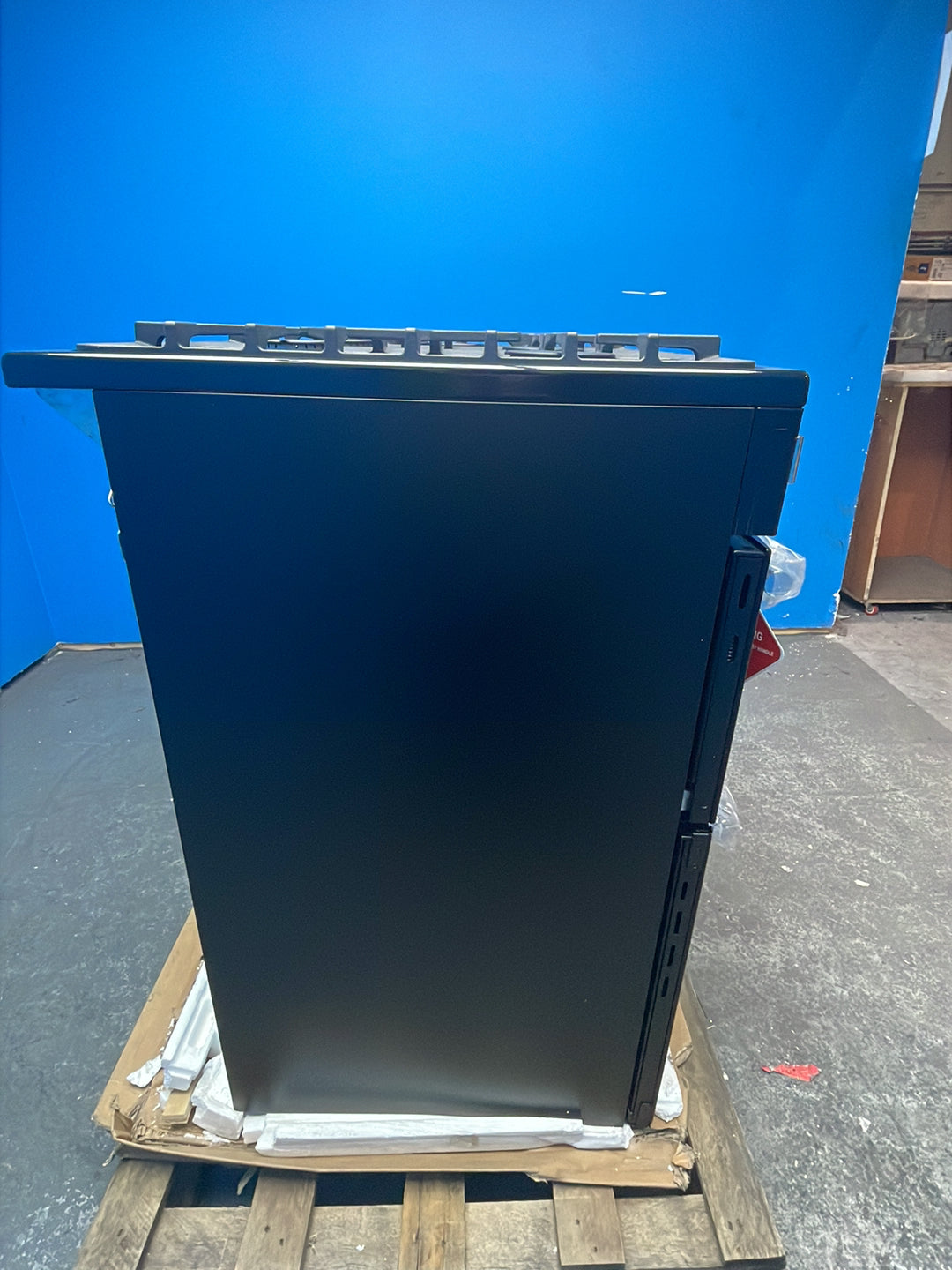 #GRC-164-293 - Belling Farmhouse 100cm Dual Fuel Range Cooker – 157L, AirFry, Black