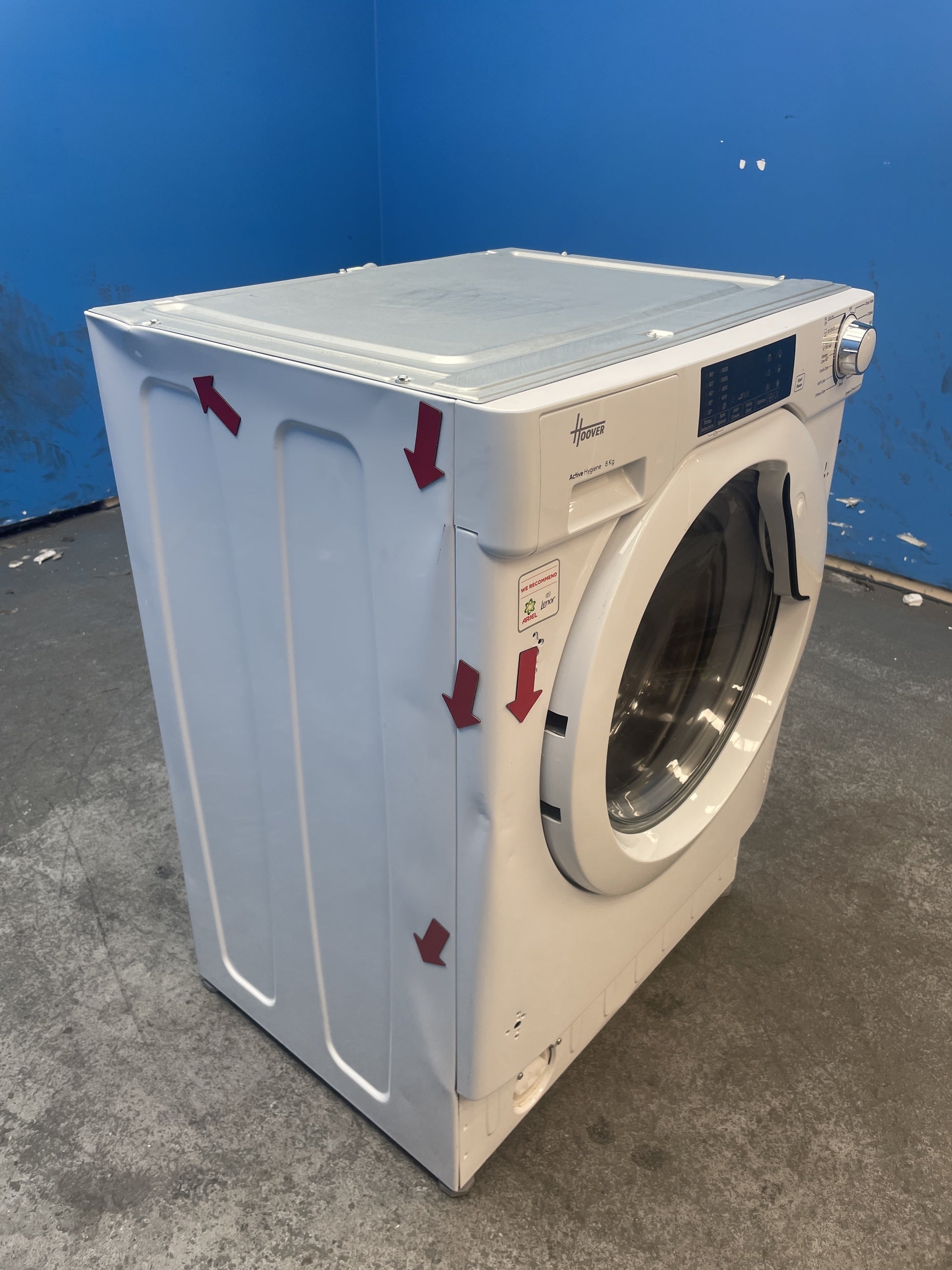 #GRC-159-271 - Hoover HBW 48TAMEJ-80 8kg 1400rpm Integrated Washing Machine