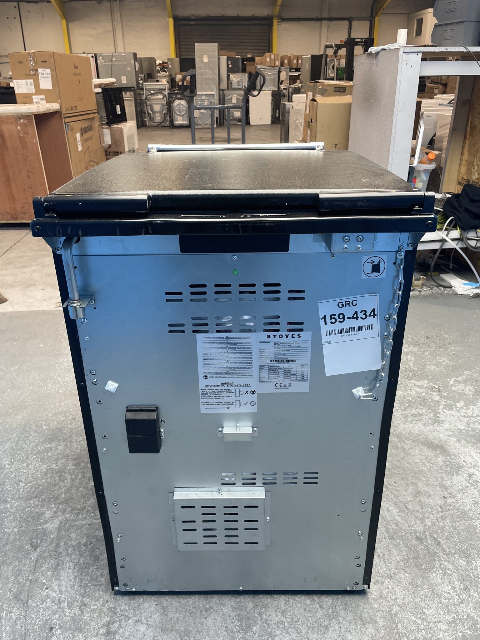 #GRC-159-434 - Stoves 60DF Richmond Deluxe 60cm Dual Fuel Cooker
