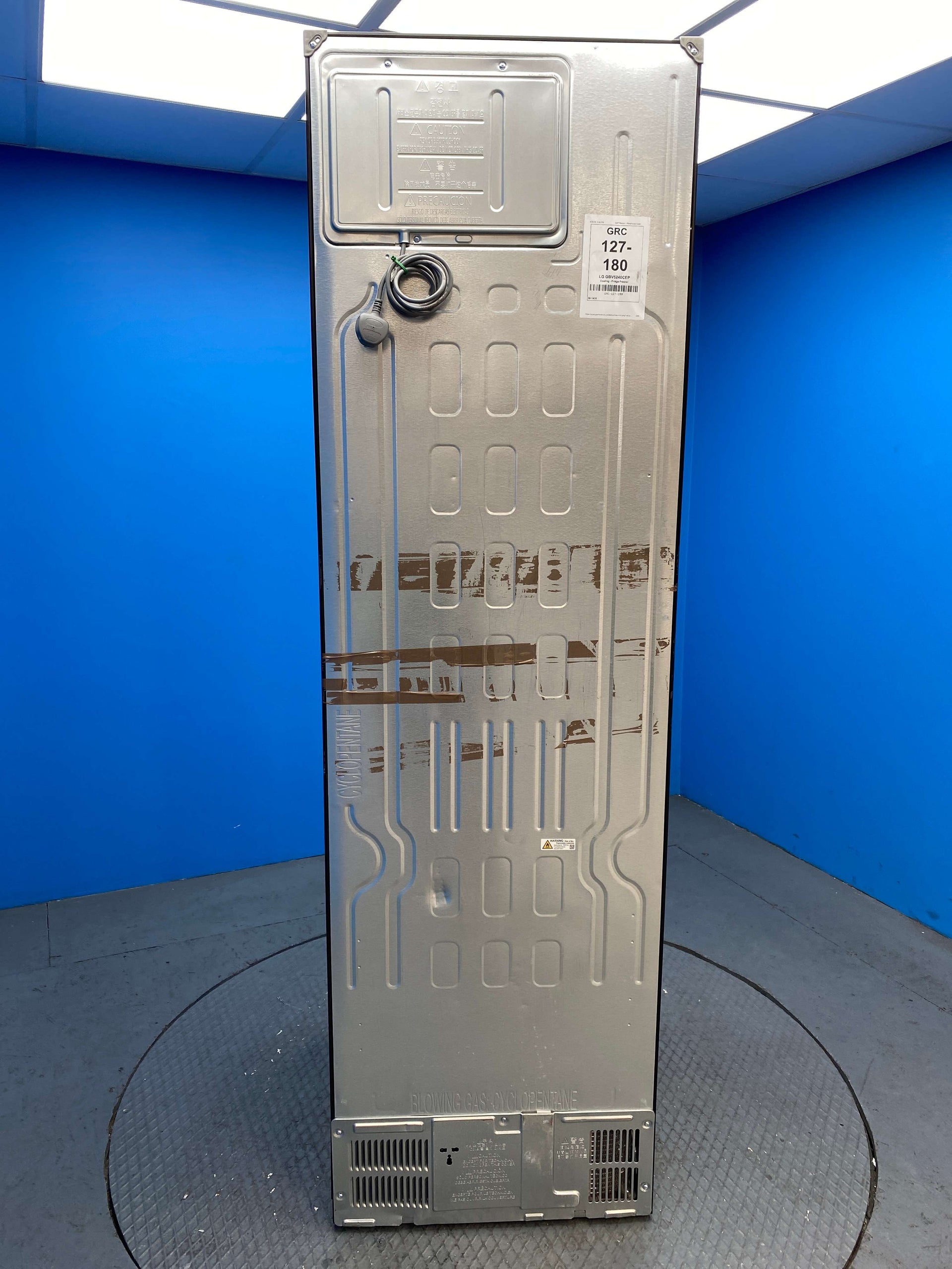 LG GBV5240CEP NatureFRESH™ 387 Litre Combi Fridge Freezer
