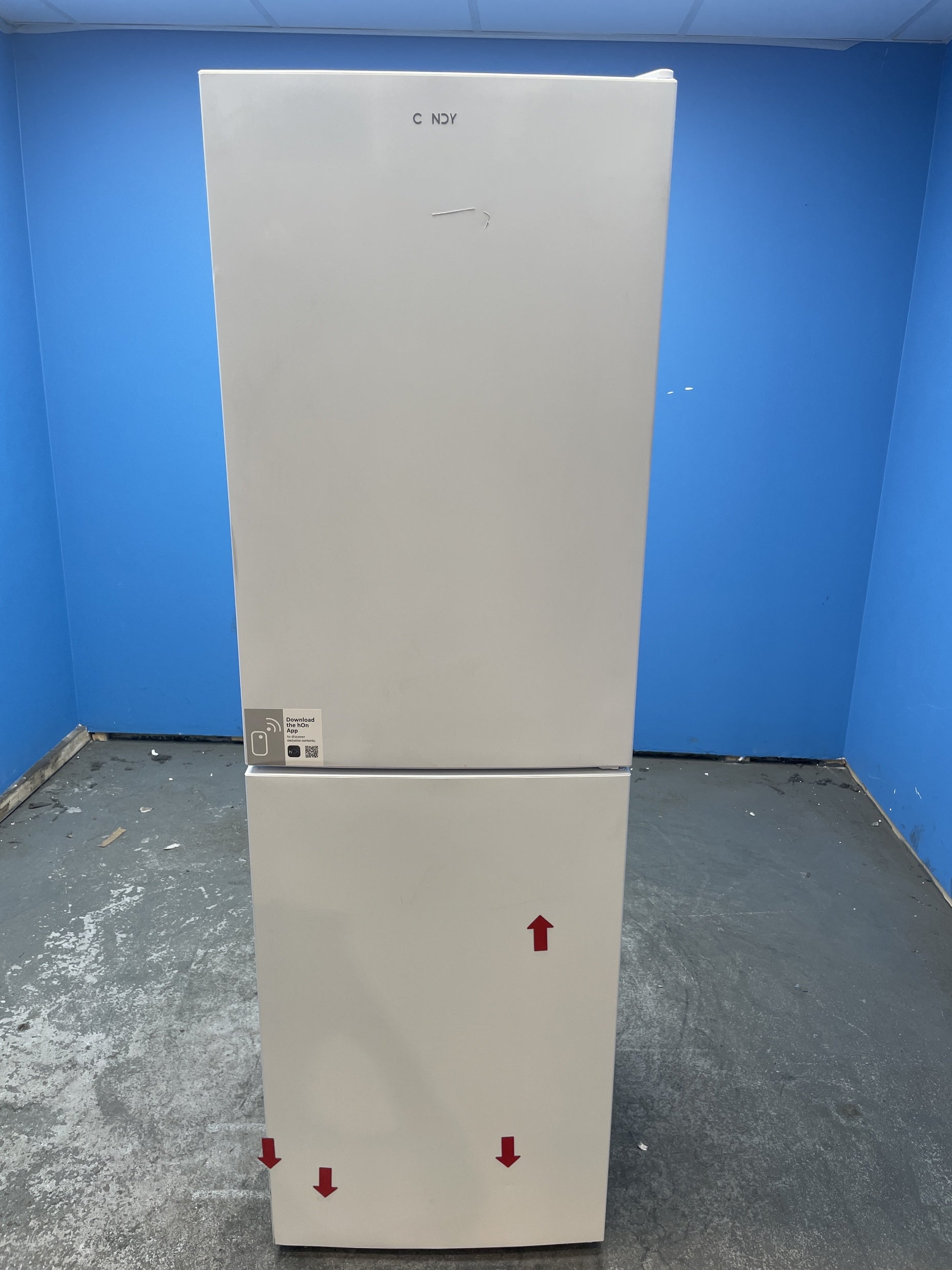 #GRC-158-398 - Candy CCT3L517EWK 252 Litre Combi Fridge Freezer