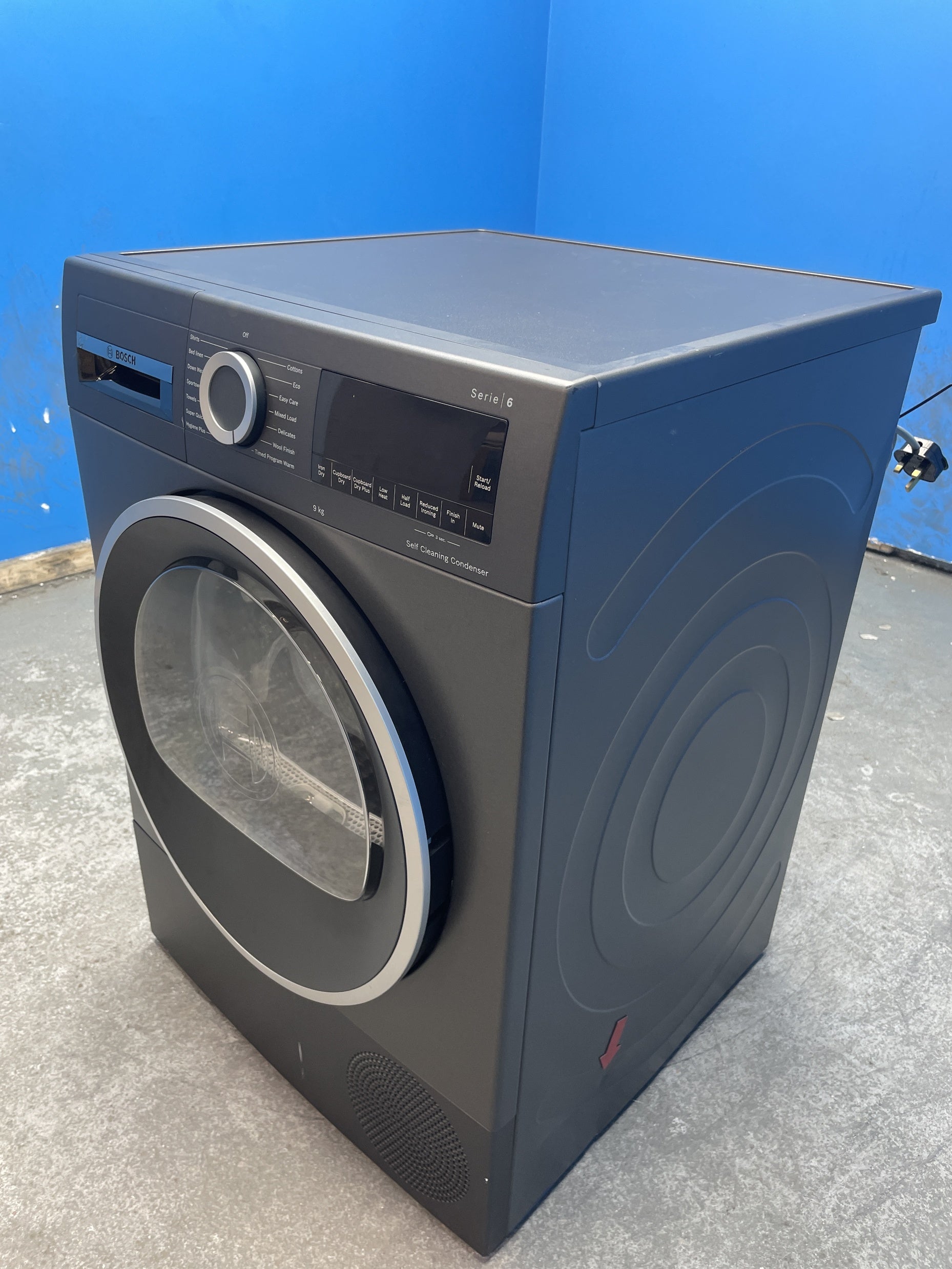 #GRC-157-487 - Bosch Series 6 WQG245R2GB 9kg Heat Pump Tumble Dryer