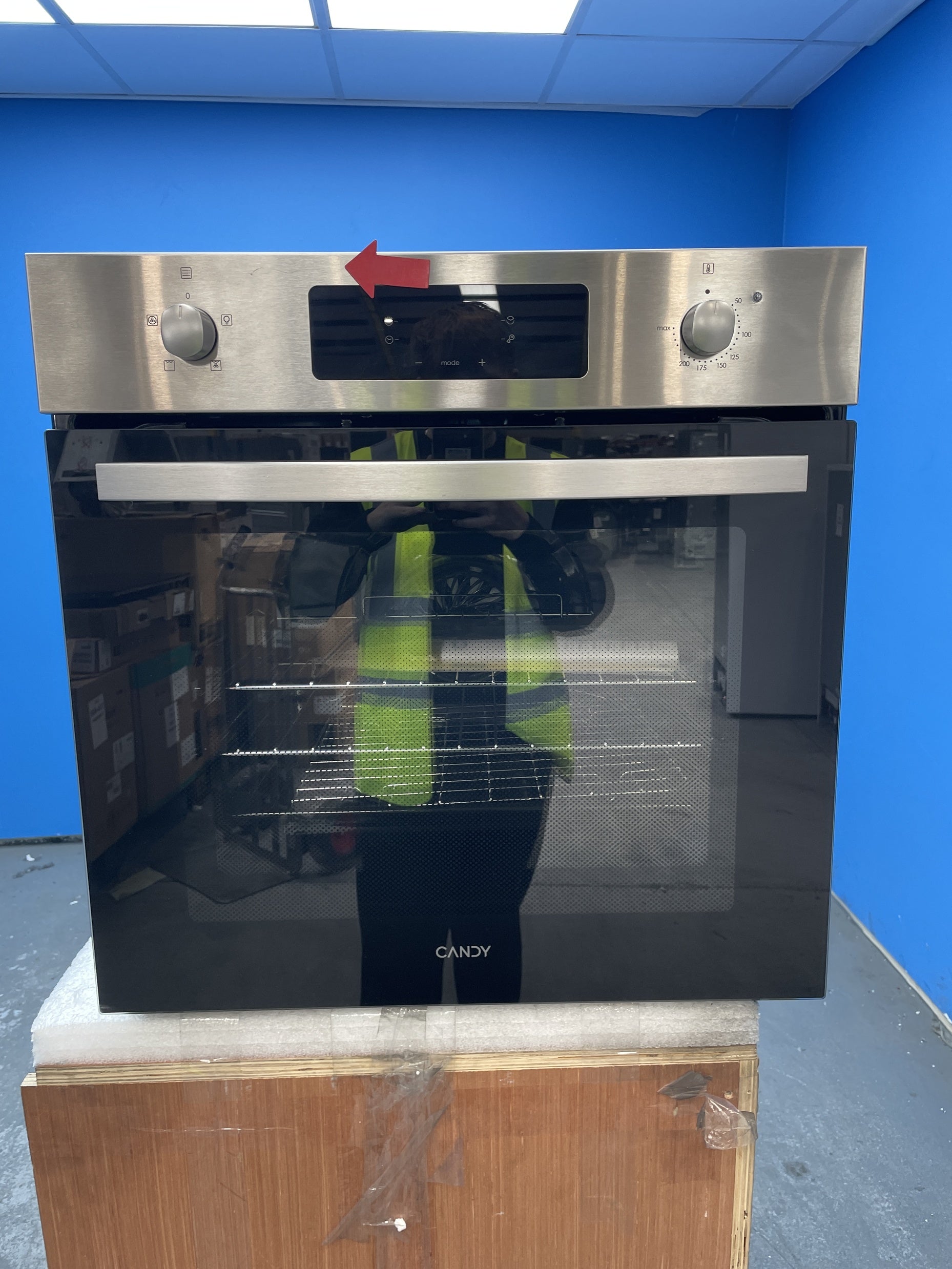 #GRC-157-138 - Candy FIDCX405 65 Litre Integrated Single Oven