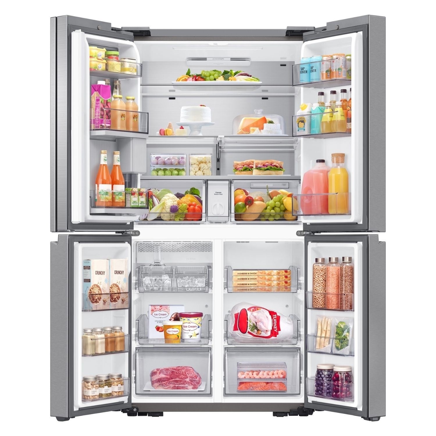 Samsung RF65DG960ESREU Series 9 SpaceMax French Door Fridge Freezer – Renew 2 U