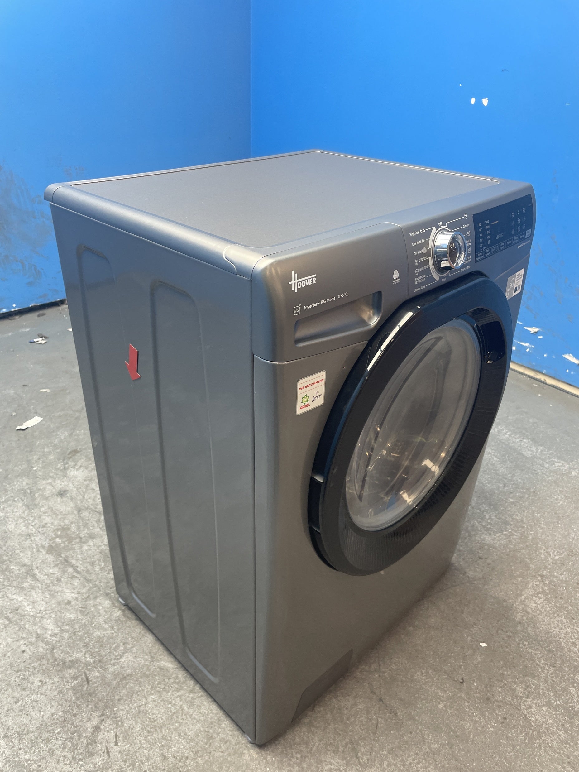 #GRC-160-161 - Hoover H3DPS4866TAMBR80 WiFi Enabled 8/6kg 1400rpm Washer Dryer