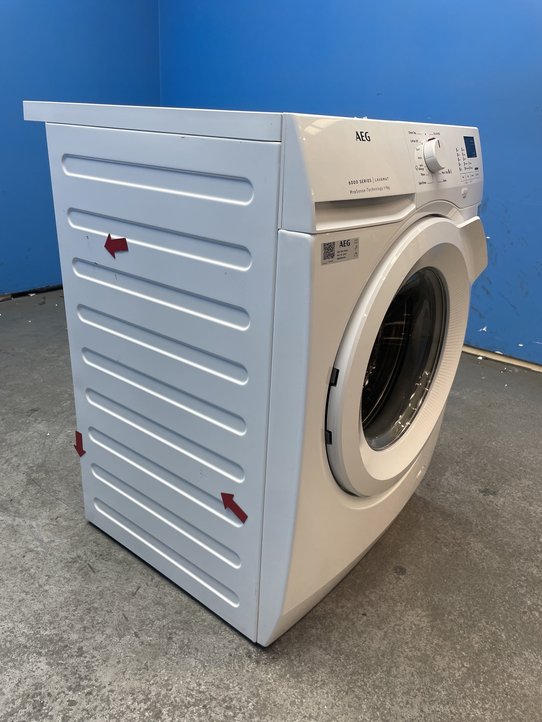 #GRC-139-422 - AEG 6000 Series L6FBK941B 9kg 1400rpm Washing Machine